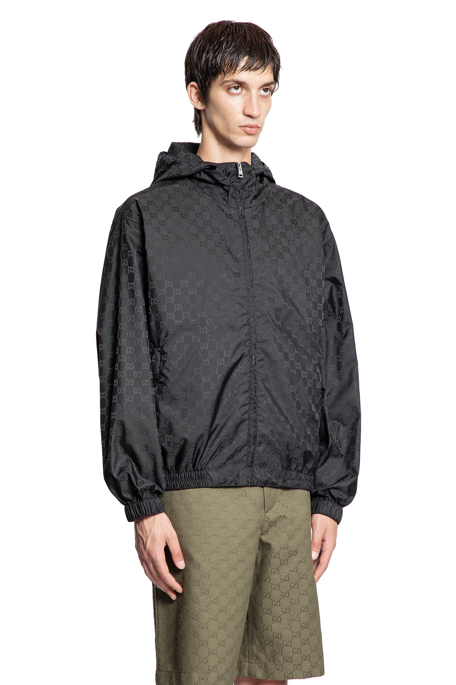 GG Nylon Windbreaker - Antonioli.eu