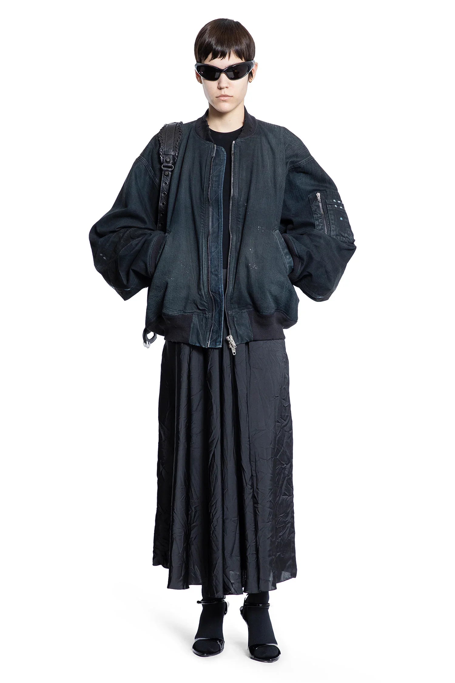 BALENCIAGA WOMAN BLACK SKIRTS - Antonioli.eu