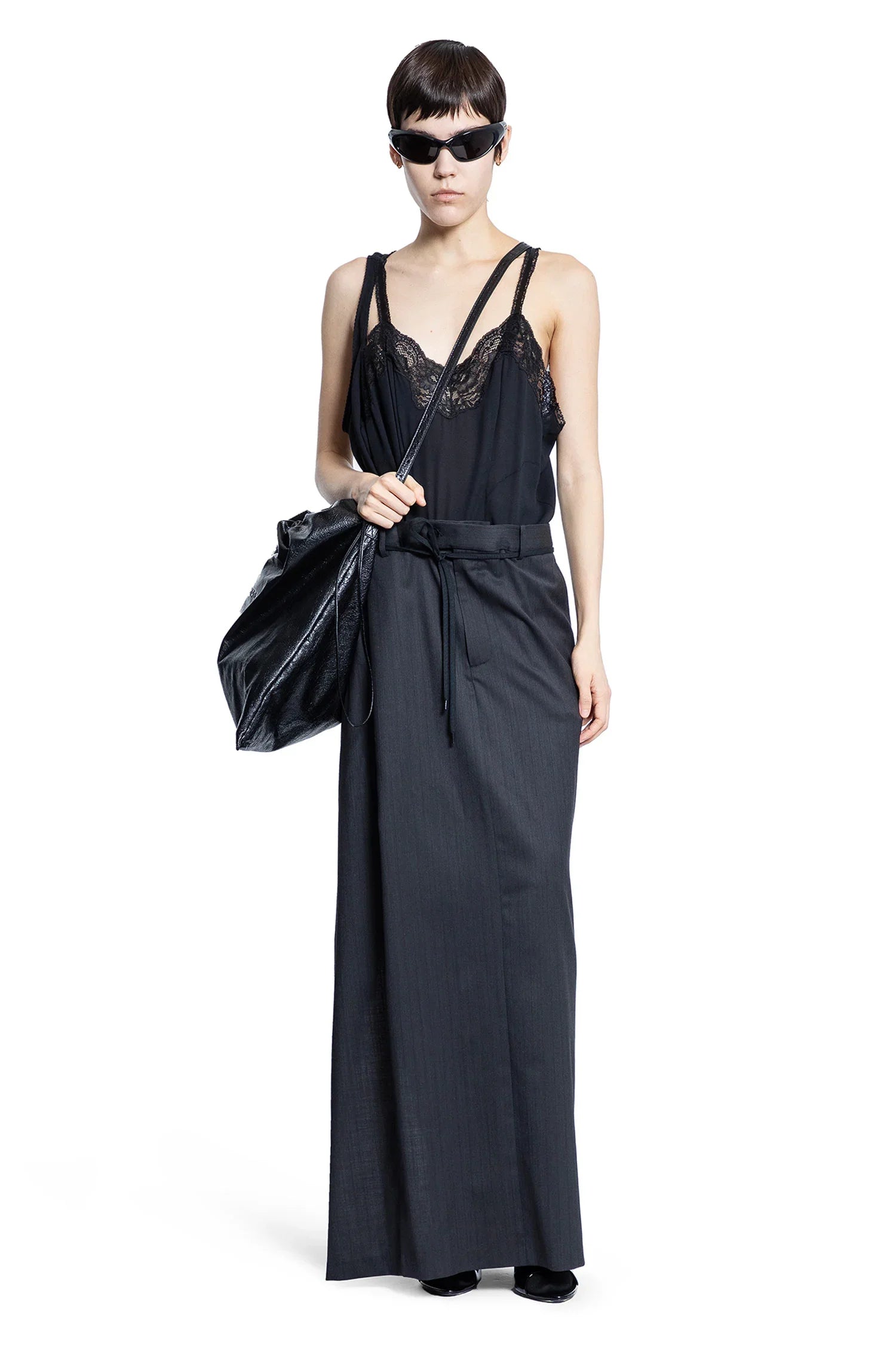 BALENCIAGA WOMAN BLACK DRESSES - Antonioli.eu