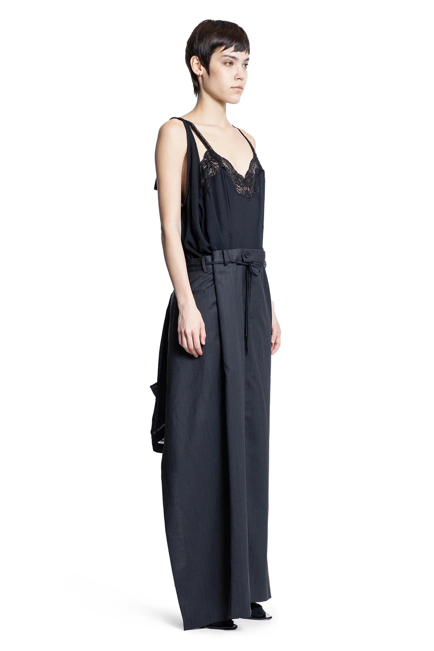 BALENCIAGA WOMAN BLACK DRESSES - Antonioli.eu
