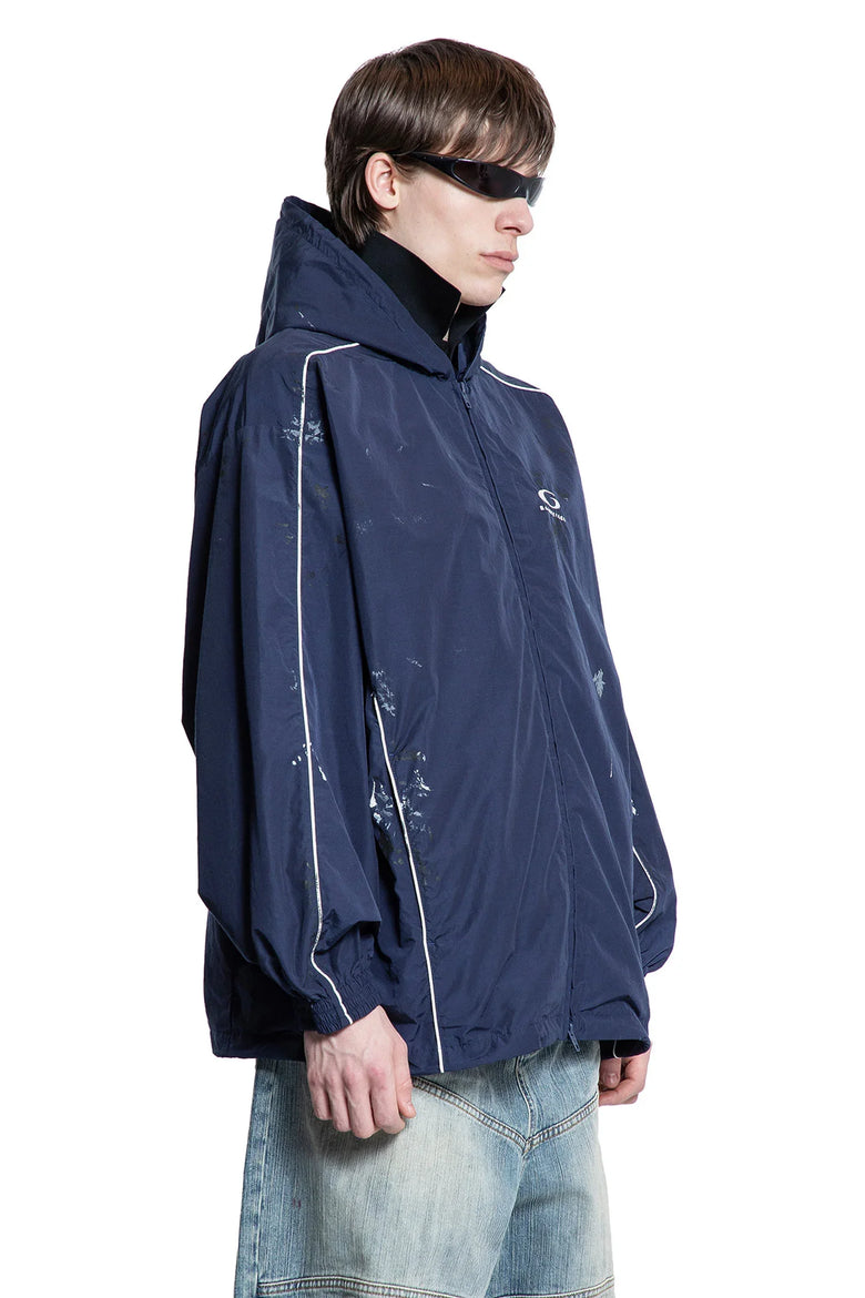 BALENCIAGA MAN BLUE JACKETS - Antonioli.eu