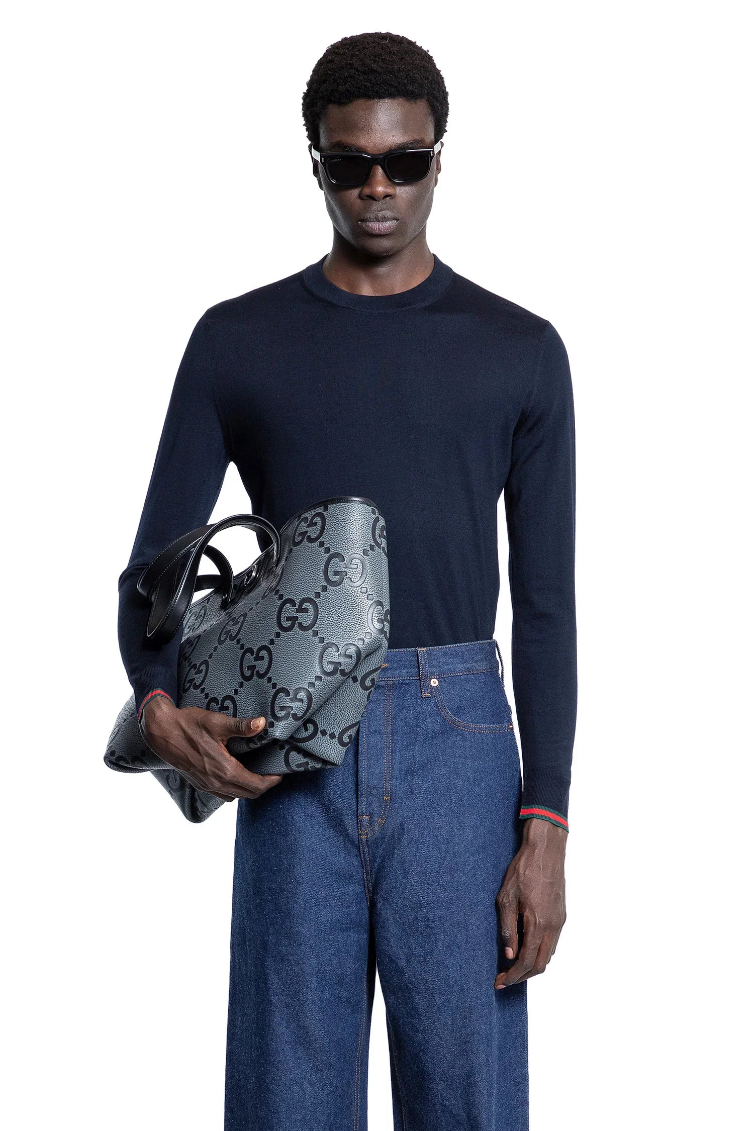 Web Fine Wool Sweater - Antonioli.eu