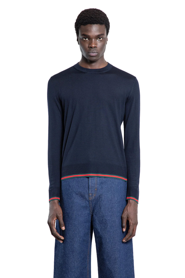 Web Fine Wool Sweater - Antonioli.eu