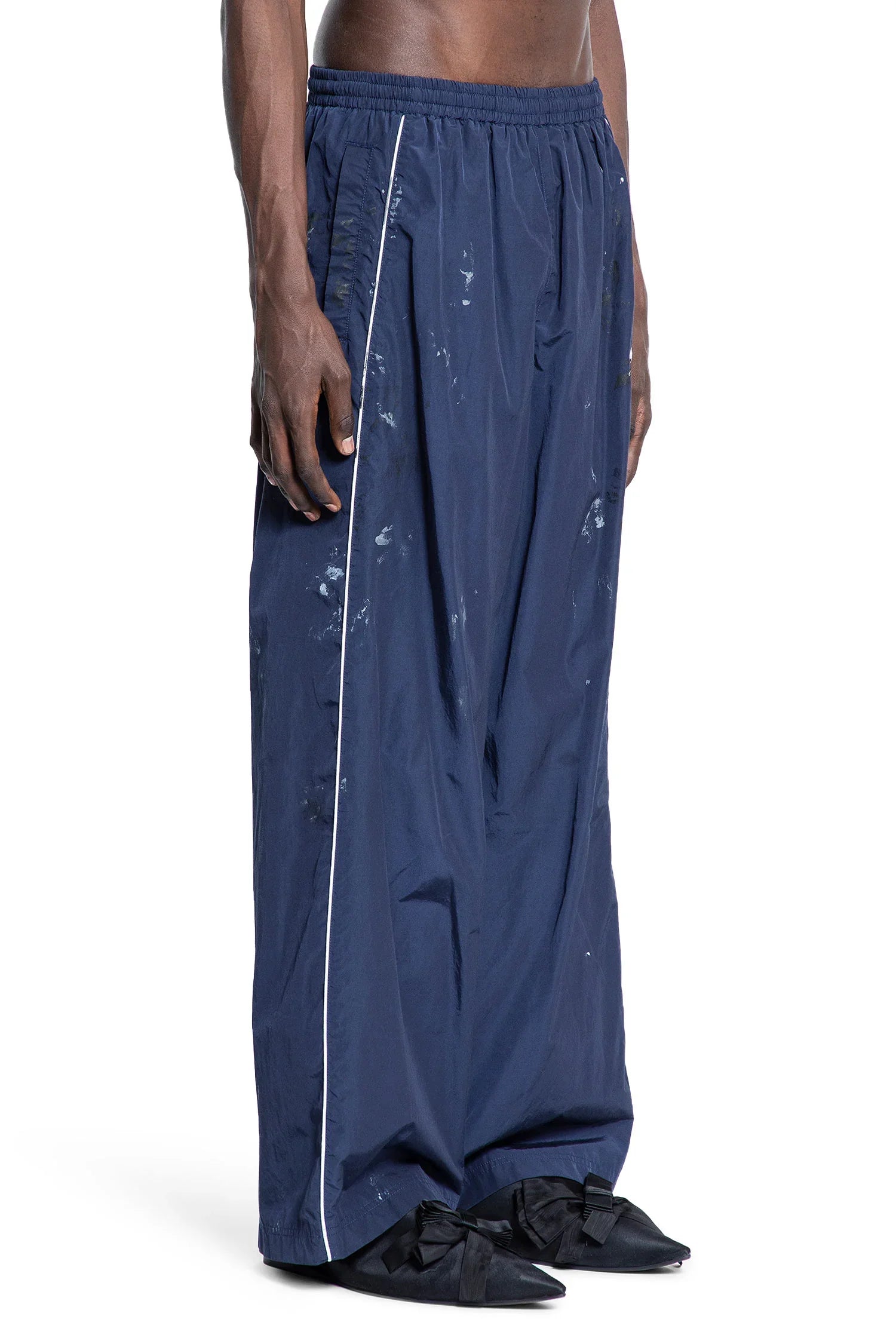 BALENCIAGA MAN BLUE TROUSERS - Antonioli.eu