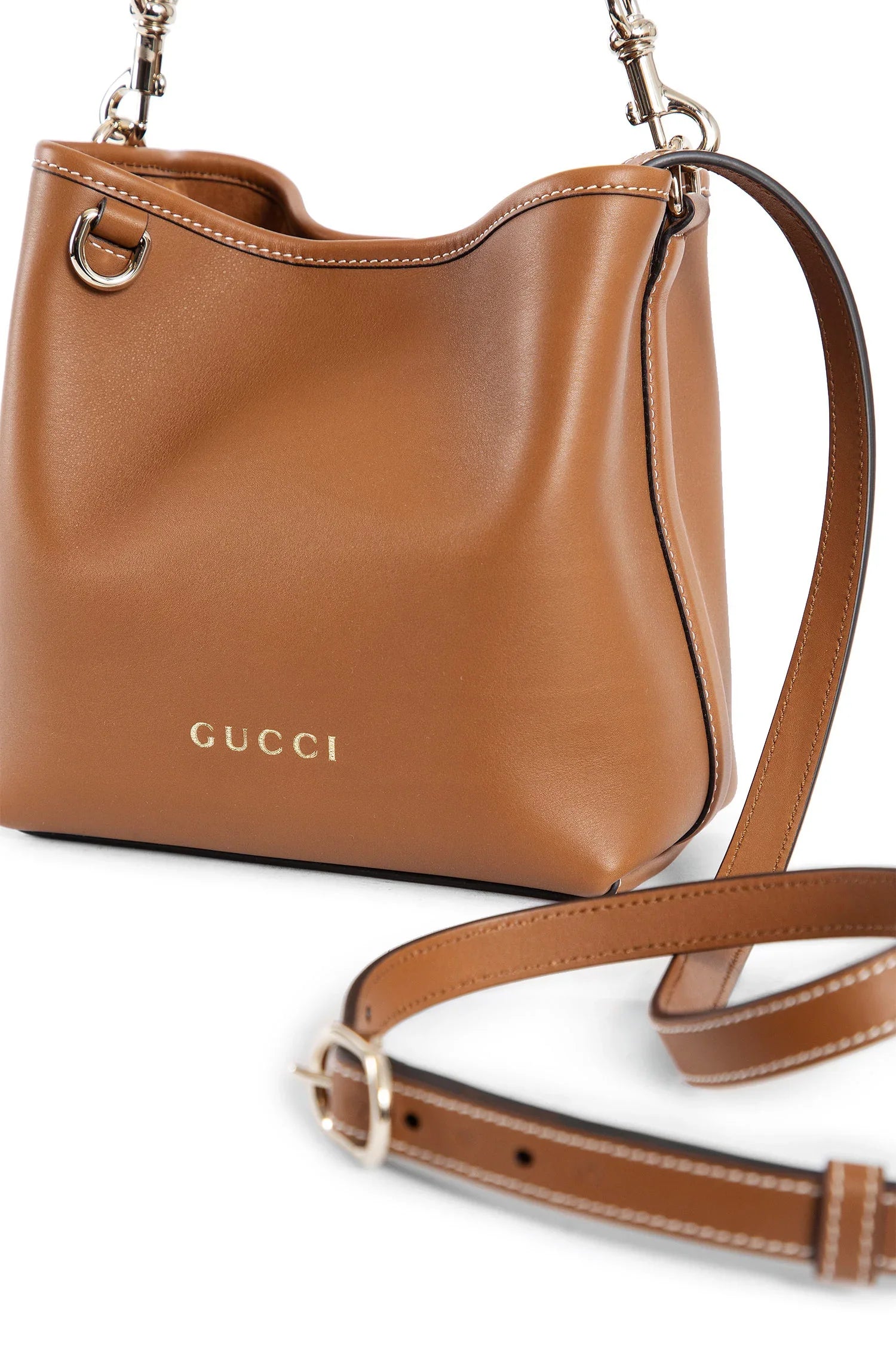 GG Emblem Mini Bucket Bag - Antonioli.eu