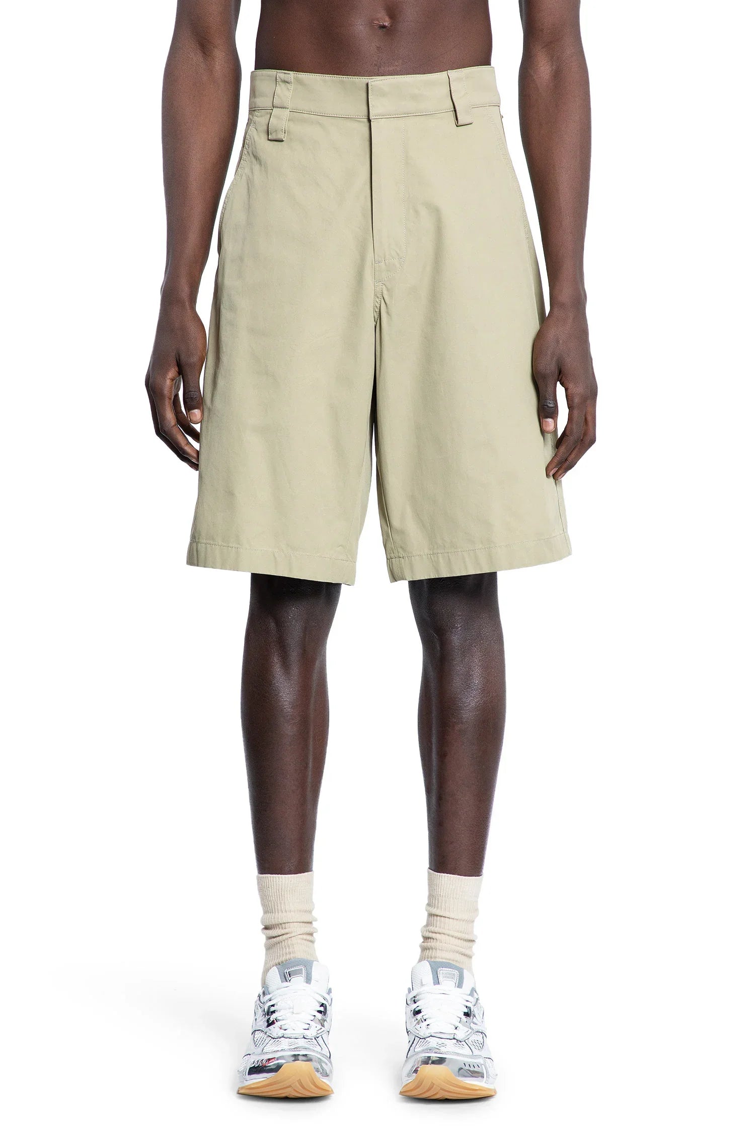 Light Cotton Twill Shorts - Antonioli.eu