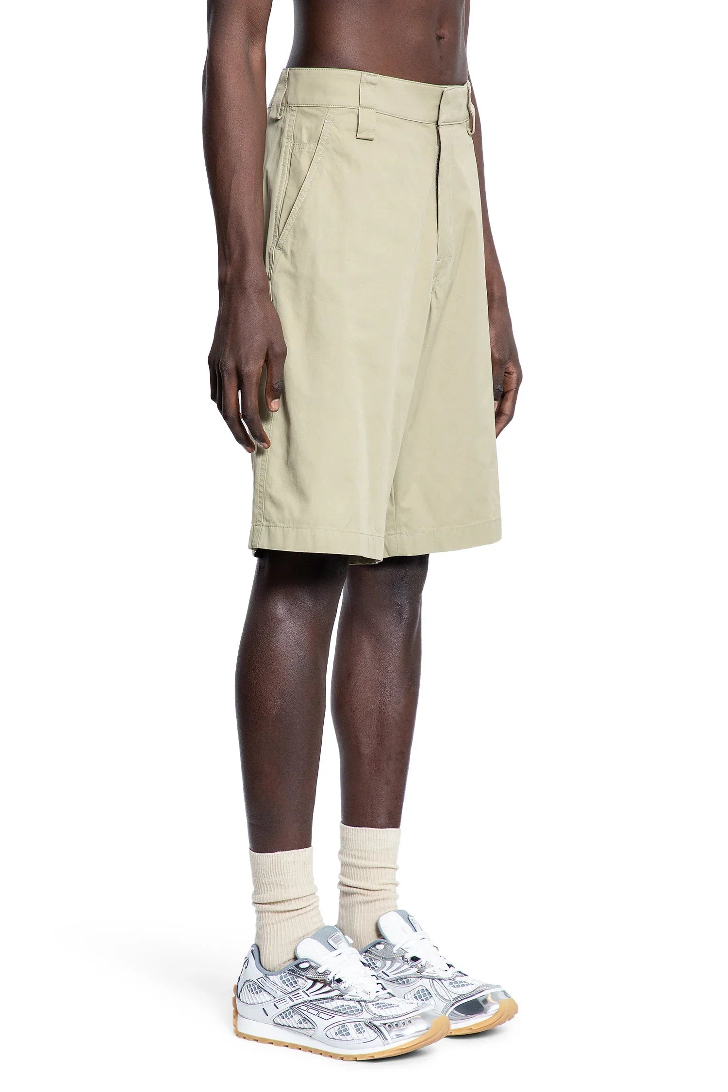 Light Cotton Twill Shorts - Antonioli.eu