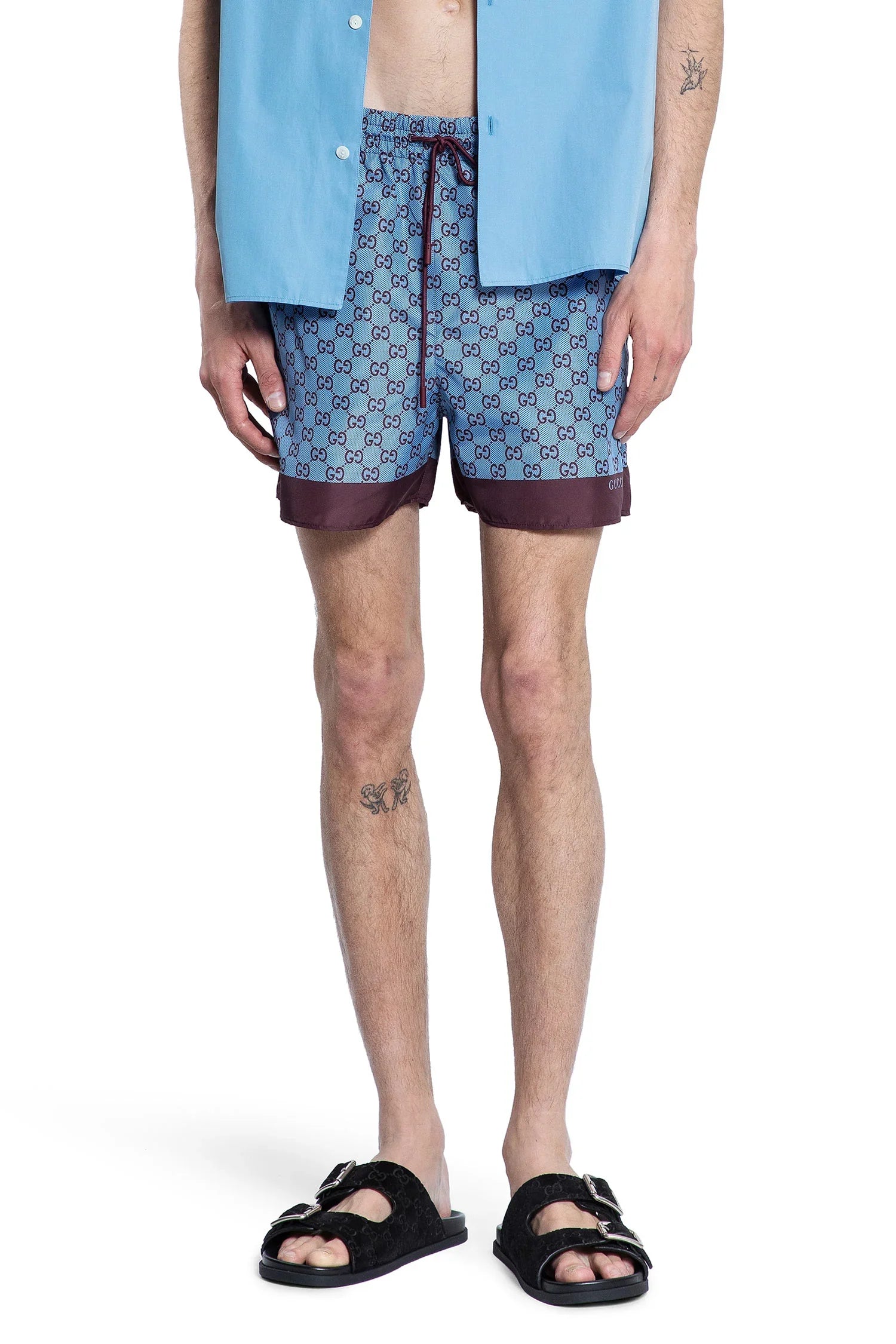 GUCCI MAN BLUE SWIMWEAR - Antonioli.eu