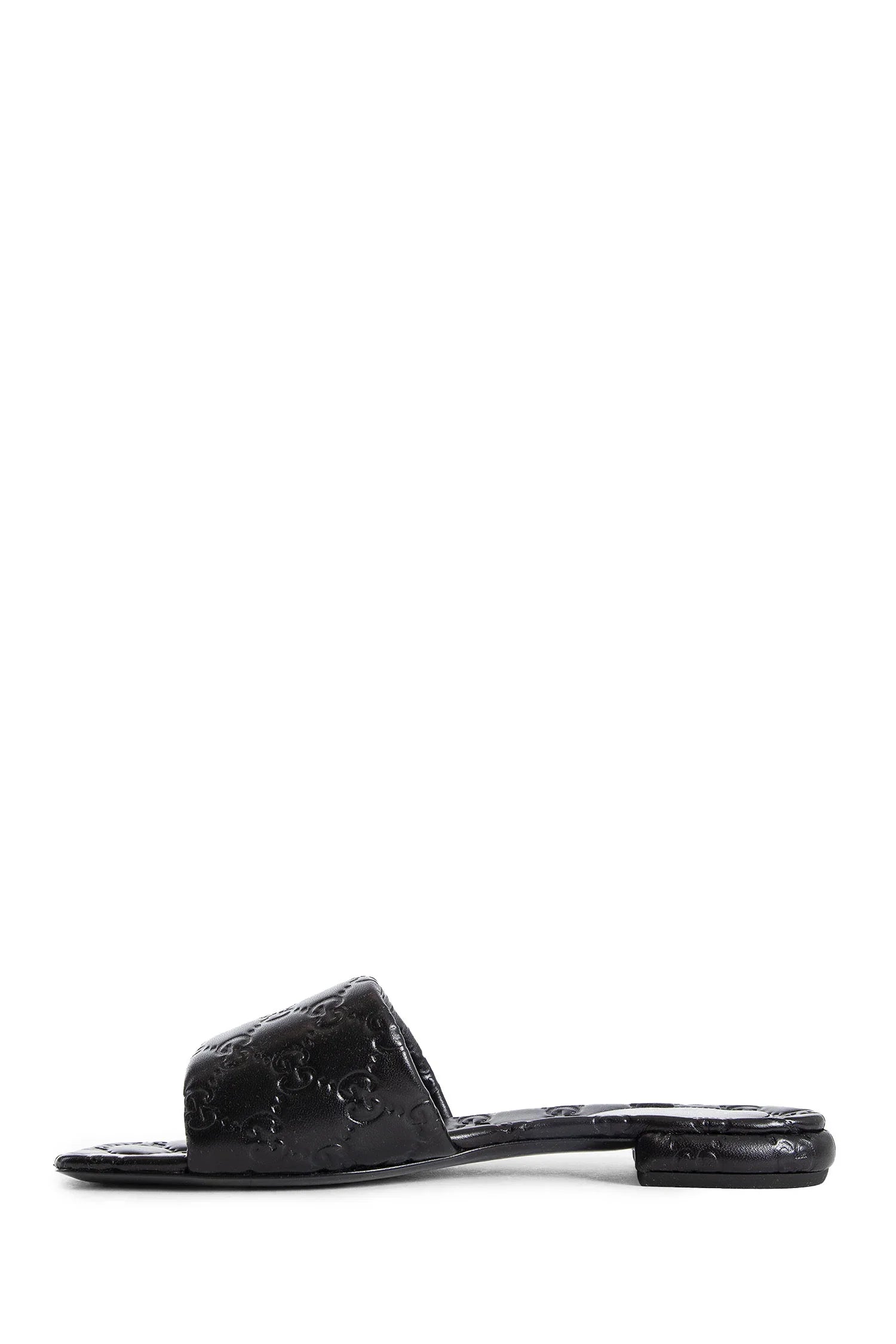 GUCCI WOMAN BLACK SANDALS & SLIDES - Antonioli.eu