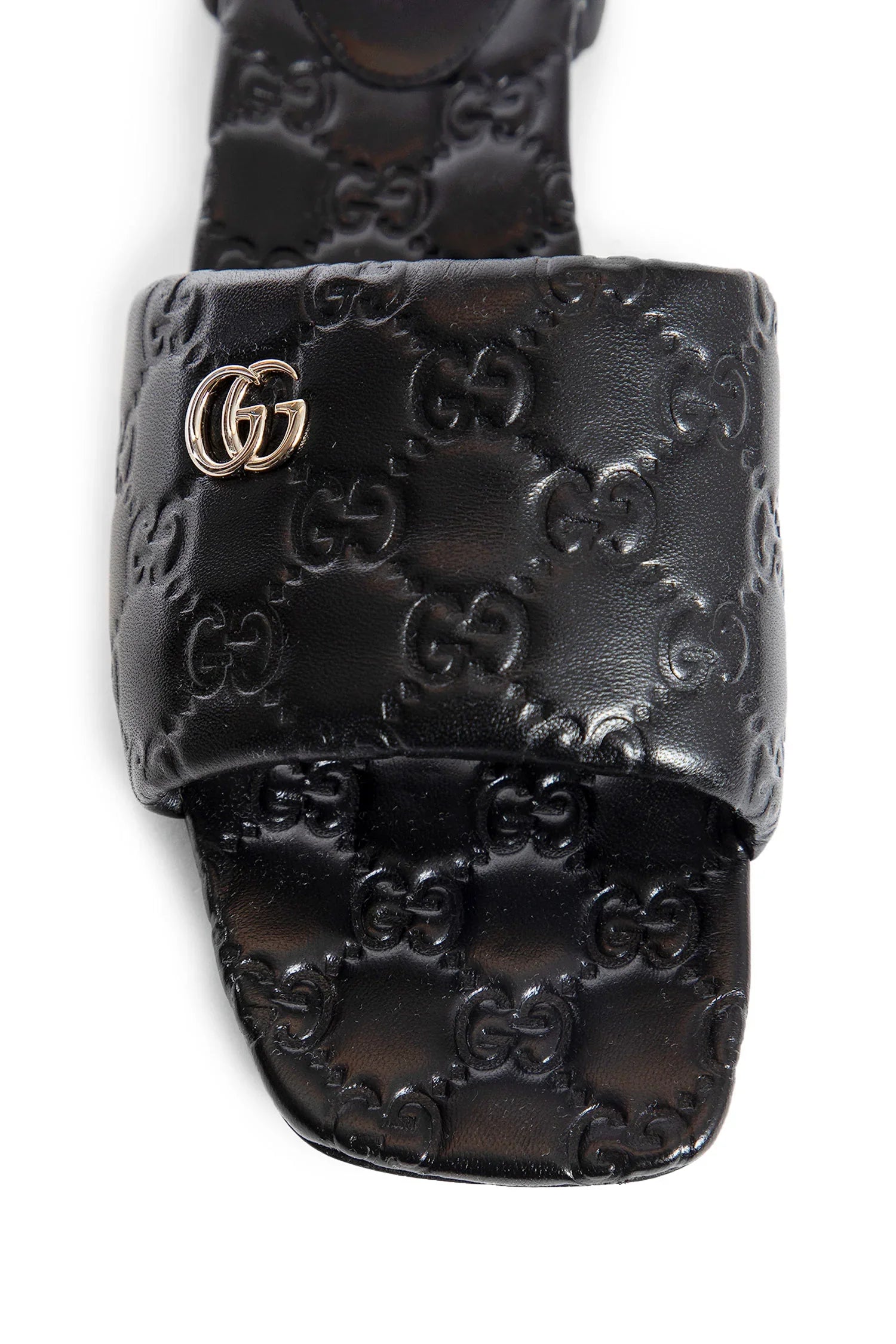 GUCCI WOMAN BLACK SANDALS & SLIDES - Antonioli.eu
