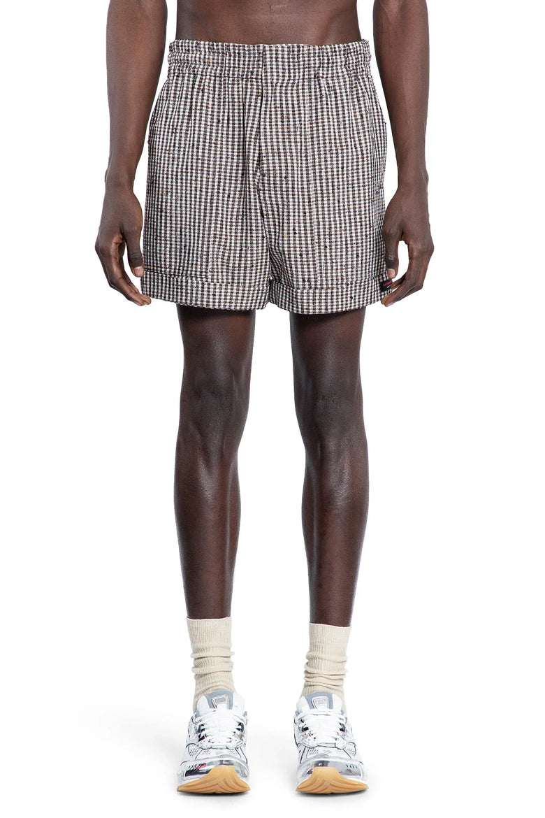 BOTTEGA VENETA MAN BLACK&WHITE SHORTS - Antonioli.eu