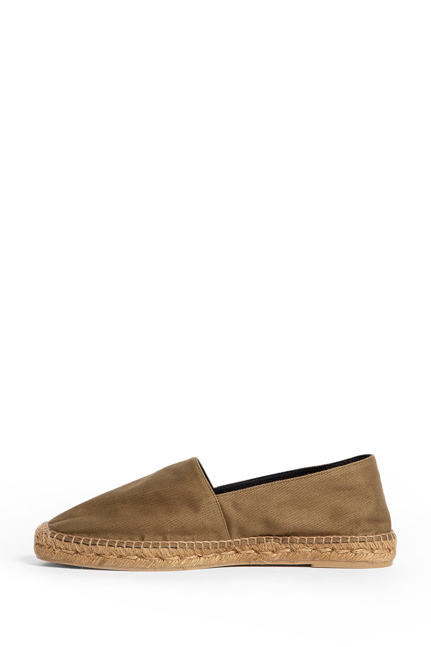 canvas embroidered logo espadilles - Antonioli.eu