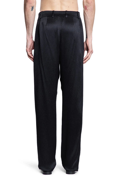 Baggy Pants in Silk Satin Crepon - Antonioli.eu