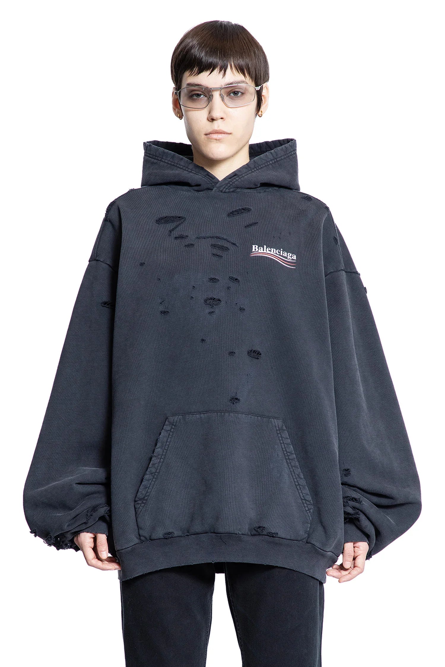 Political Campaign Layered Hoodie - Antonioli.eu