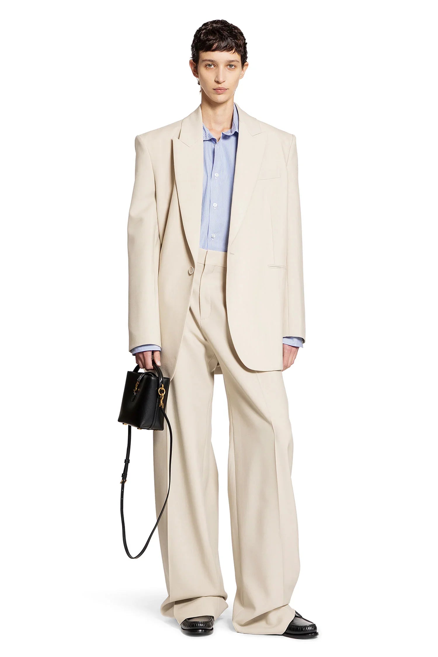 Shirt in Striped Cotton Poplin - Antonioli.eu