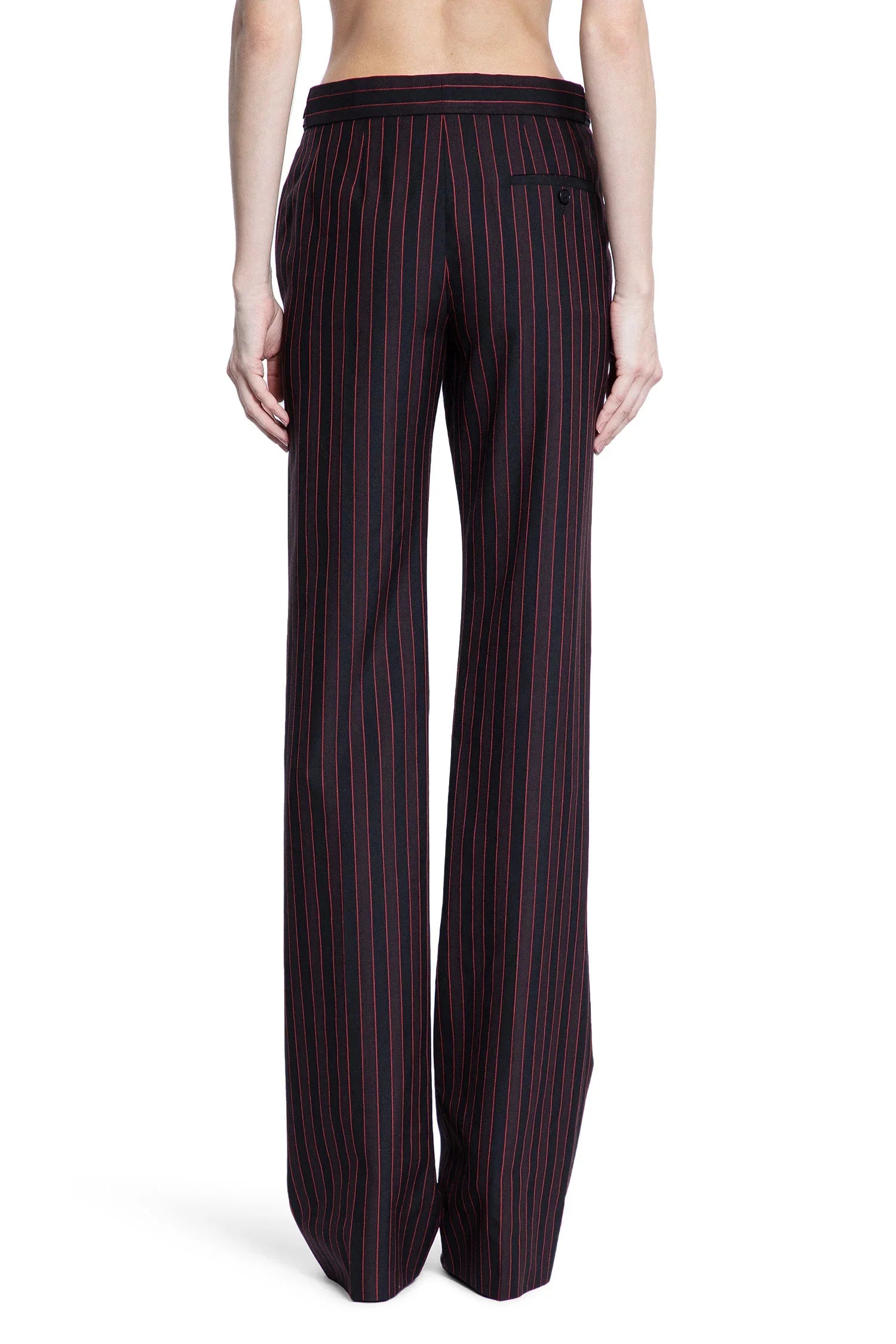 Tailored Straight Leg Trousers - Antonioli.eu