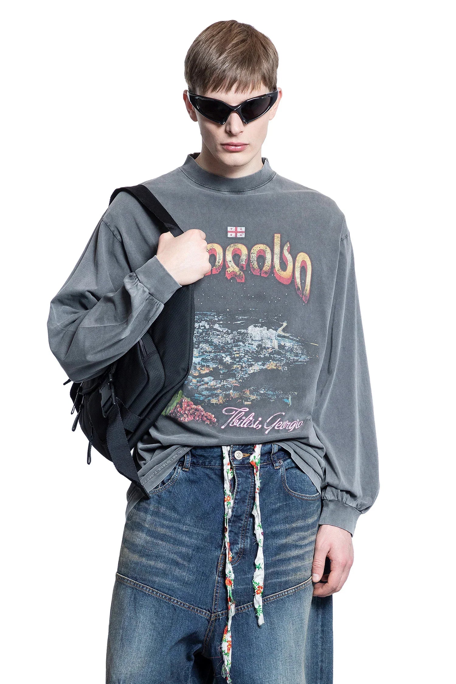 BALENCIAGA | Tbilisi Long Sleeve T-shirt Large Fit