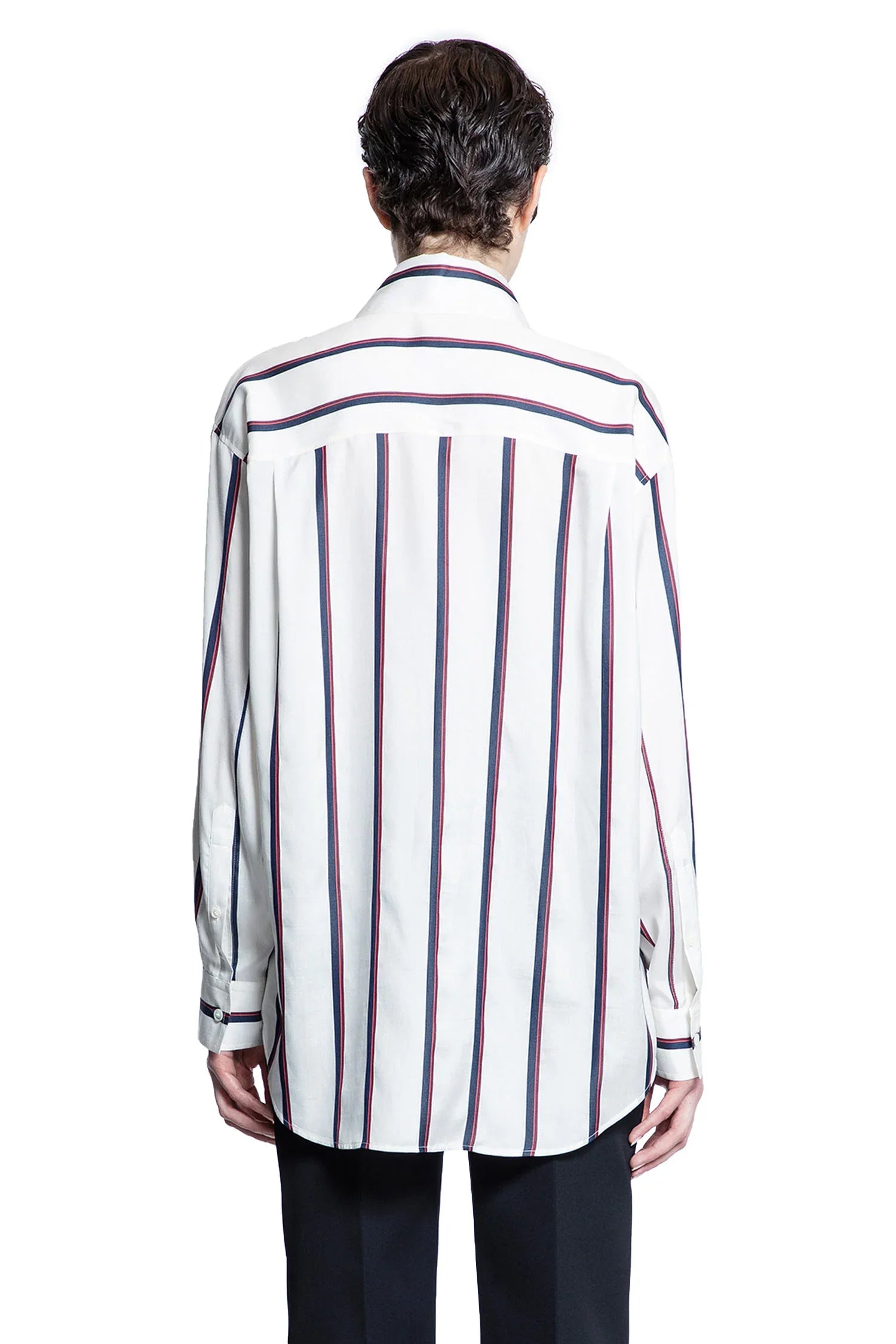 College Stripe Shirt - Antonioli.eu