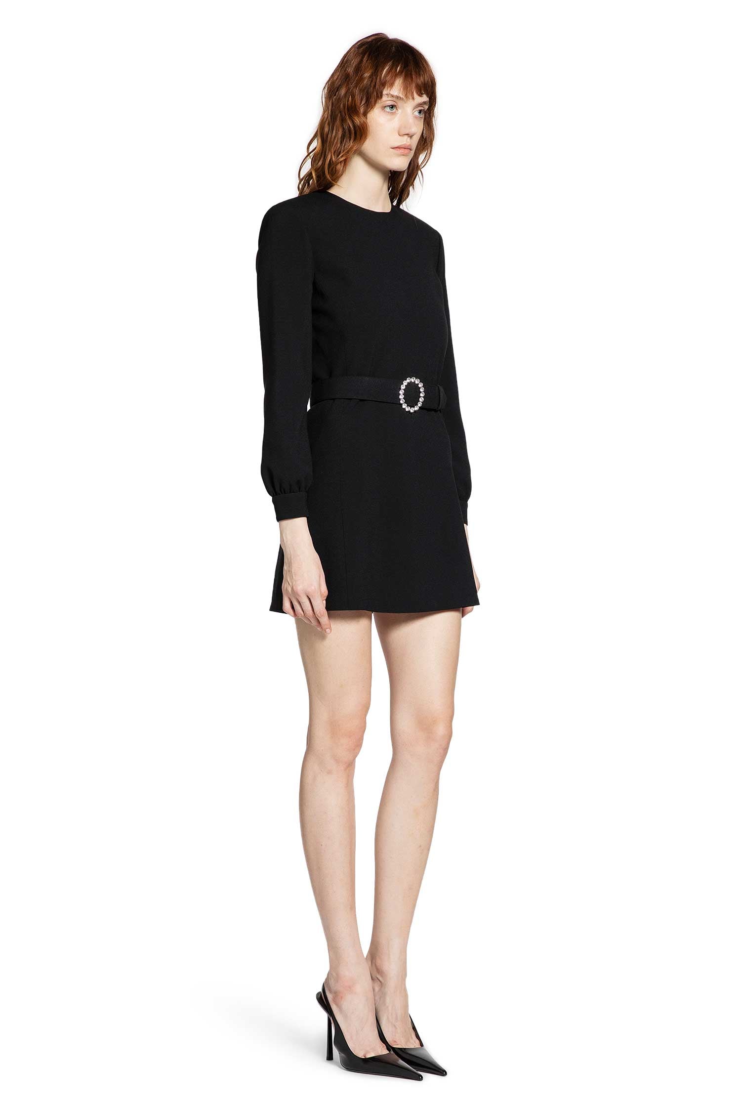 Backless Mini Dress in Sable