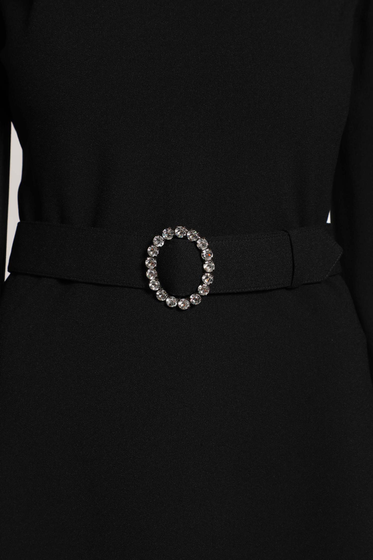 Backless Mini Dress in Sable