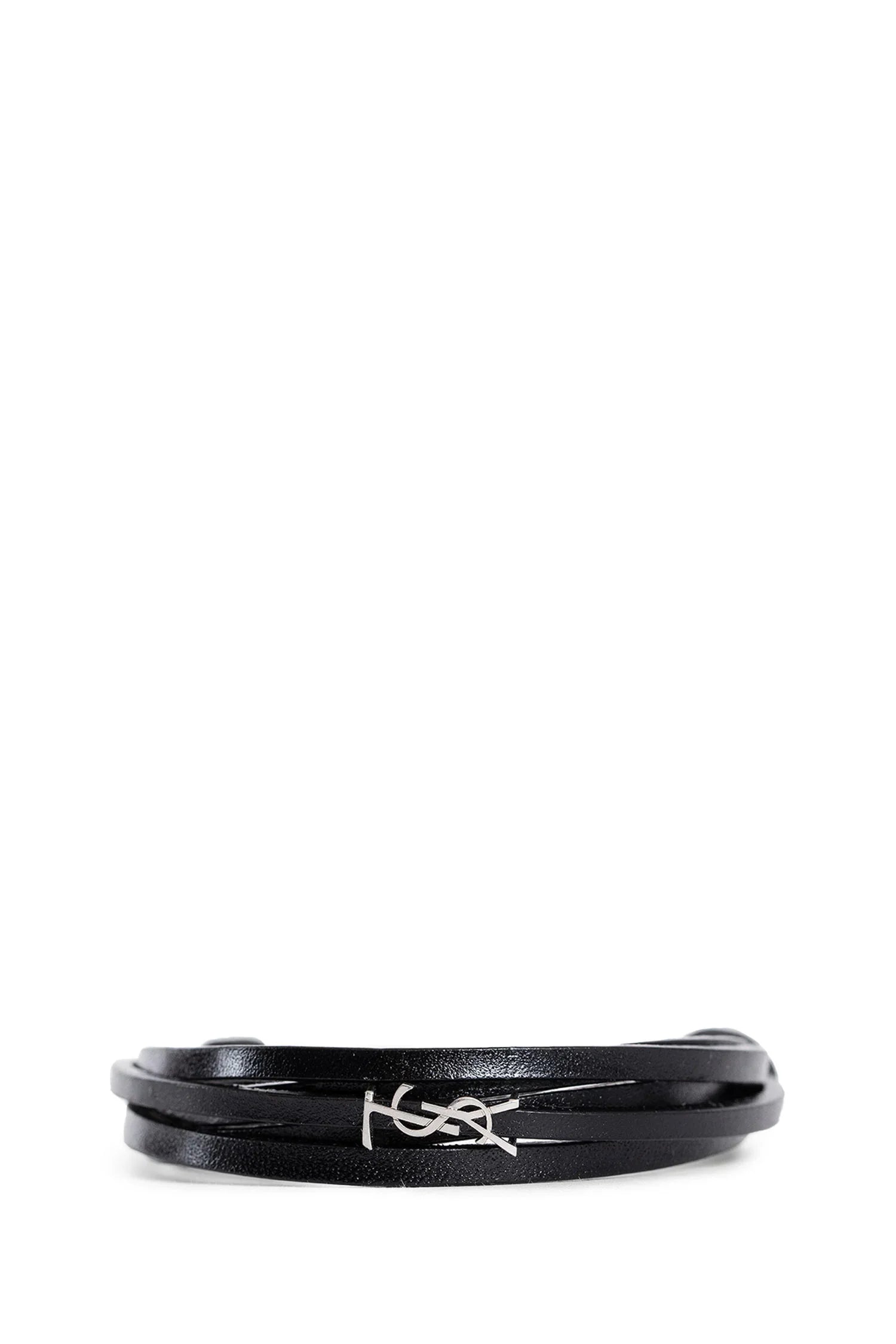 Cassandre Multi-Strand Bracelet in Leather - Antonioli.eu