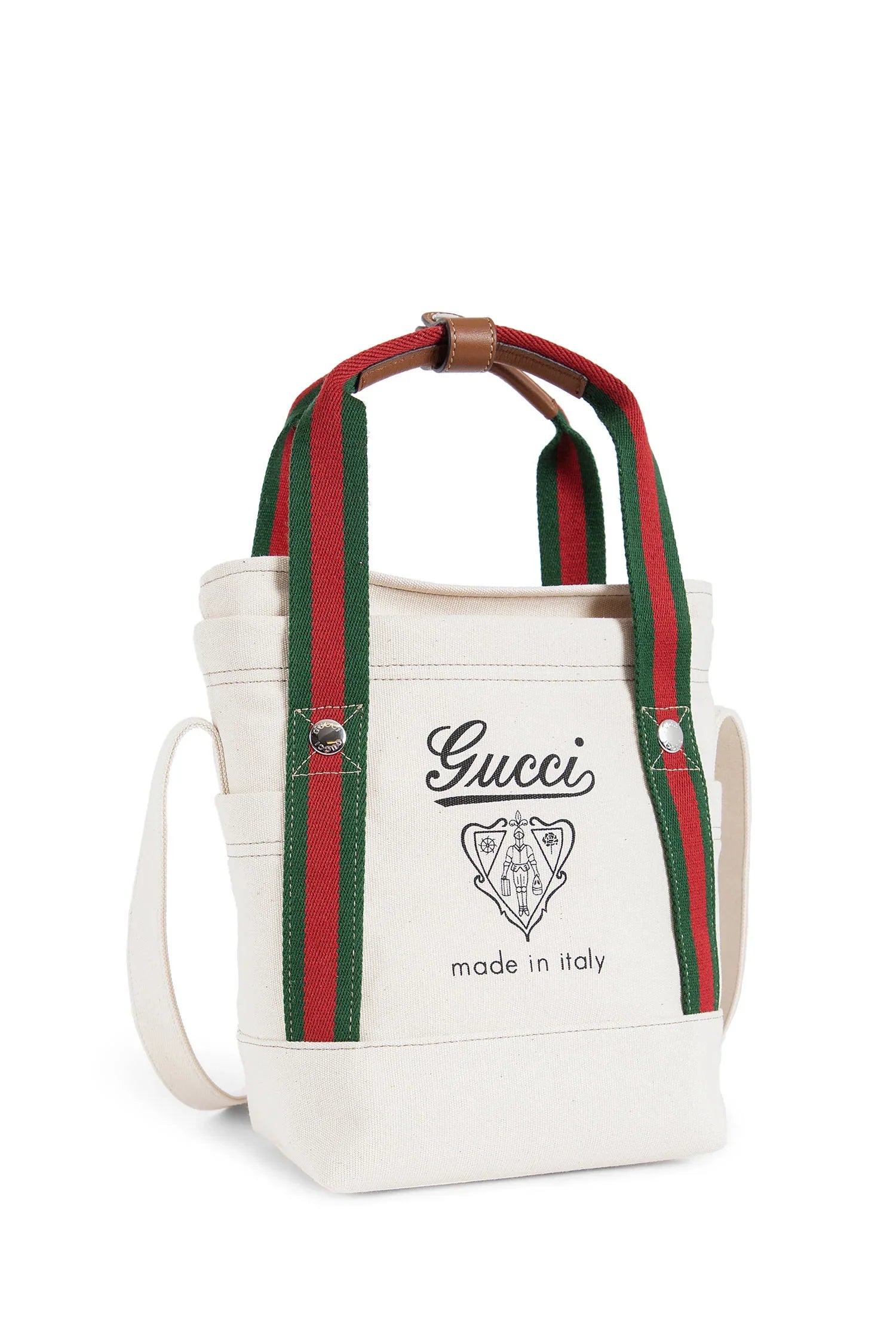 Medium printed canvas bag with web - Antonioli.eu