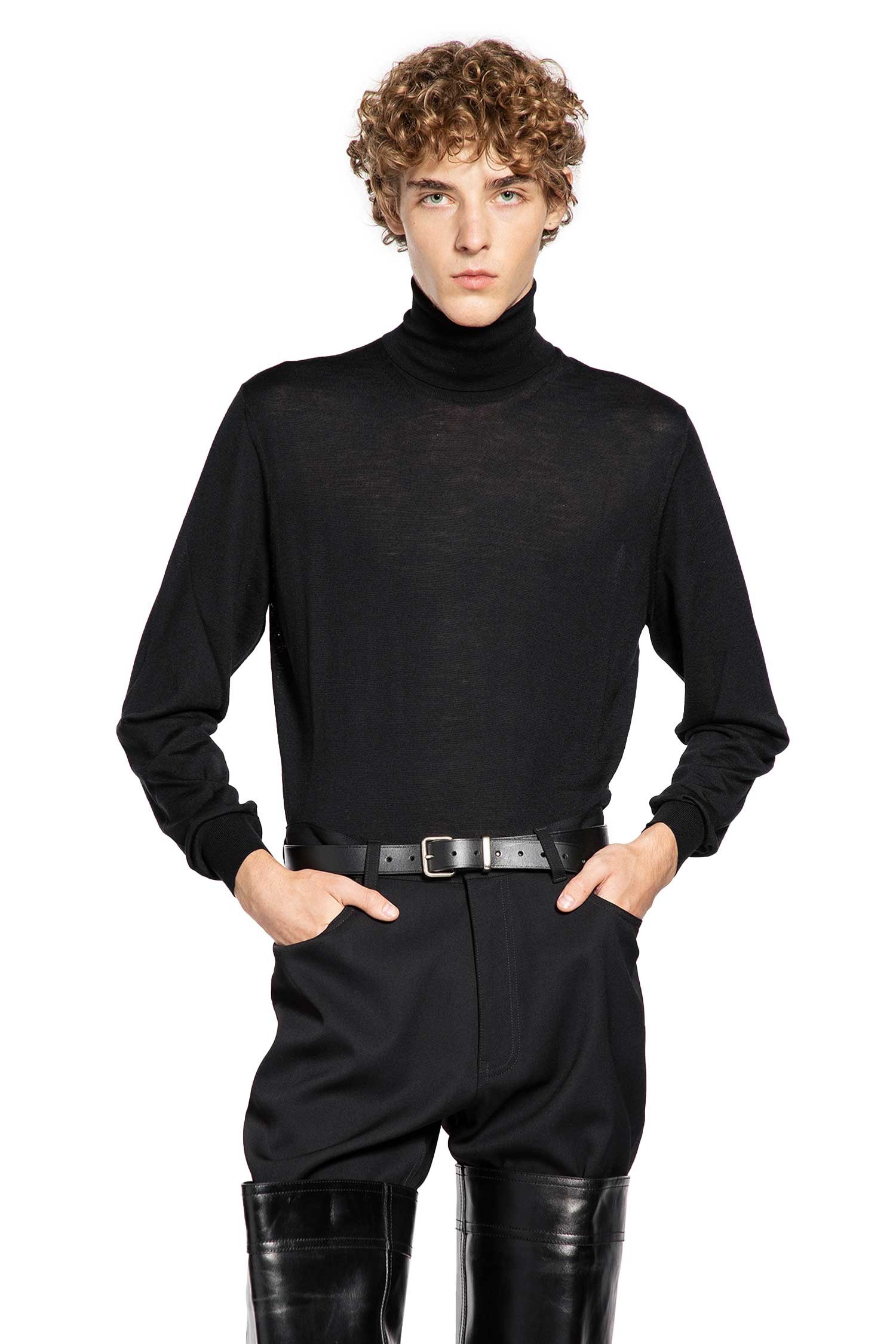 Turtleneck Knitwear In Cotton - Antonioli.eu
