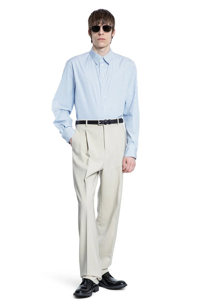Pleated Wool Carrot Pants - Antonioli.eu