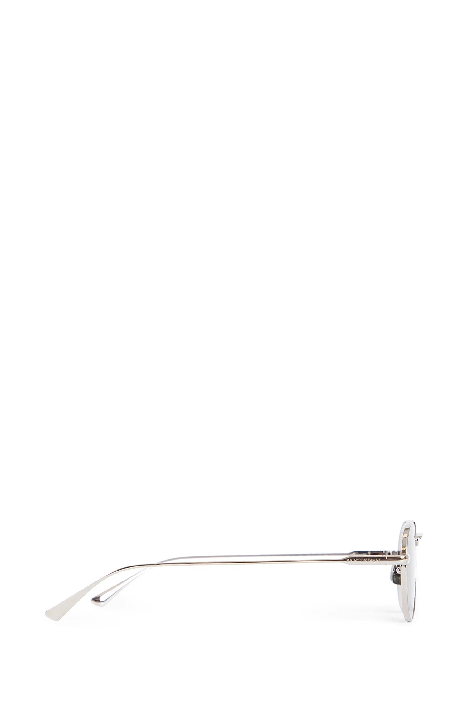 SAINT LAURENT MAN SILVER EYEWEAR - Antonioli.eu