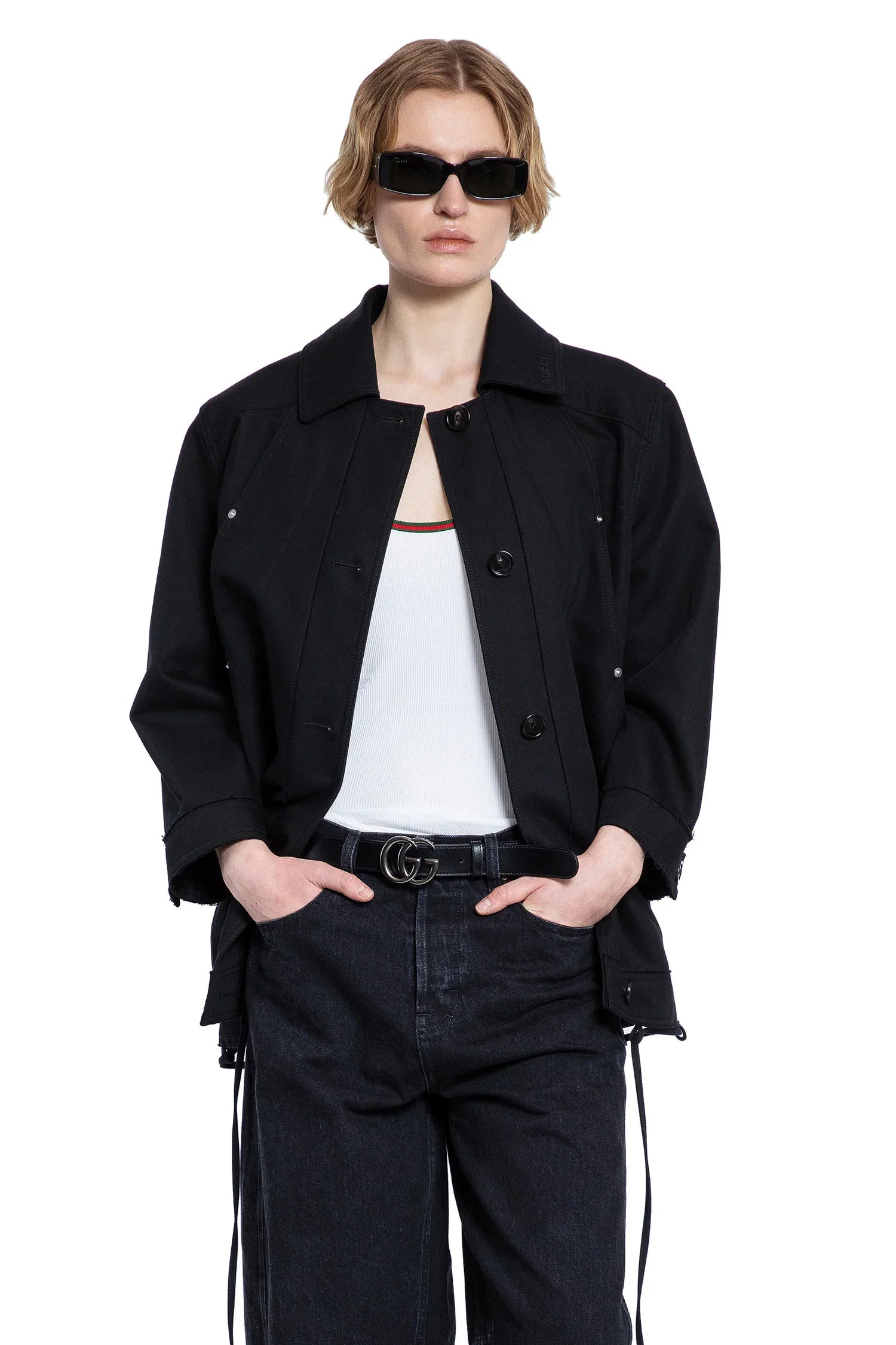 Short Cotton Car Coat - Antonioli.eu