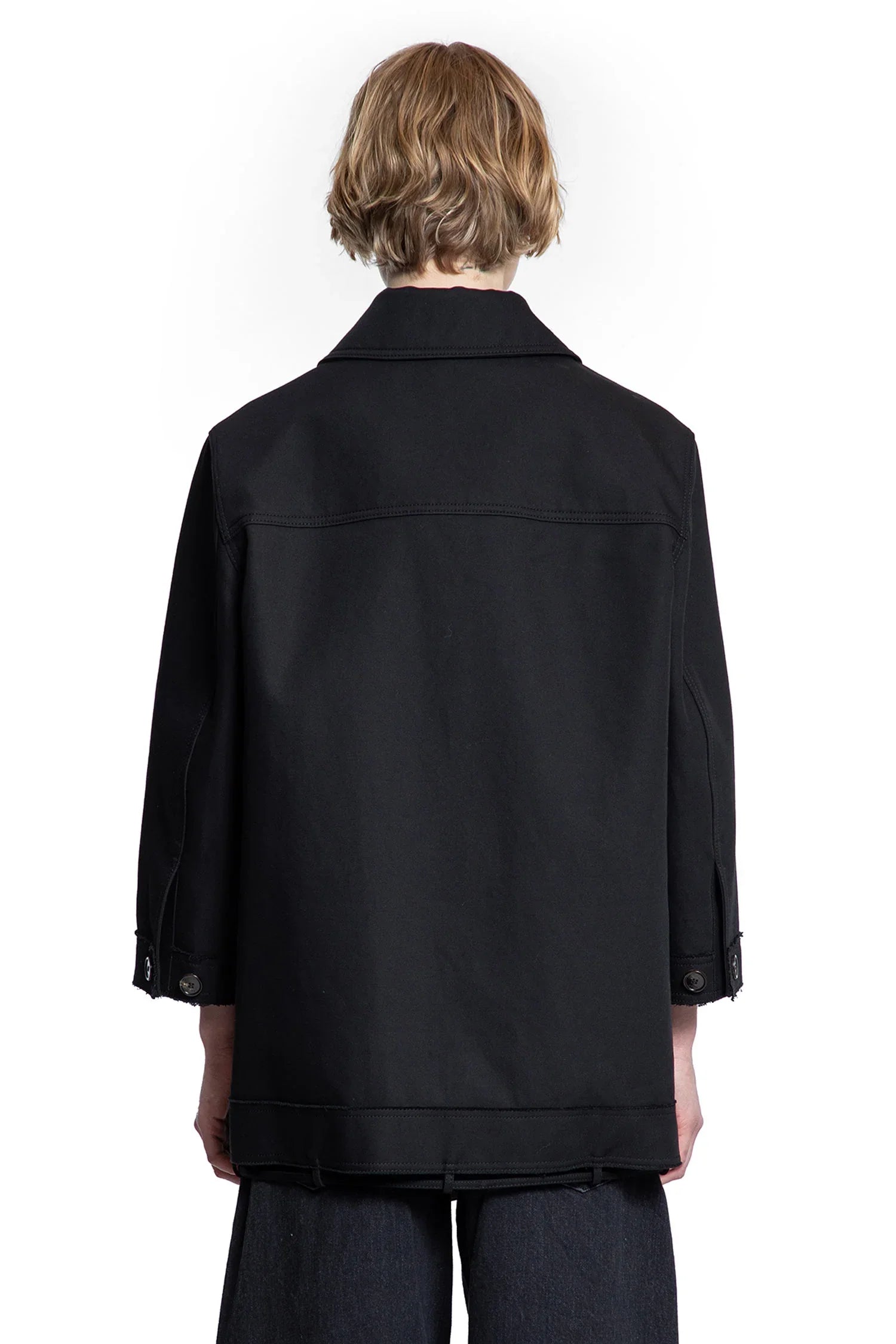 Short Cotton Car Coat - Antonioli.eu