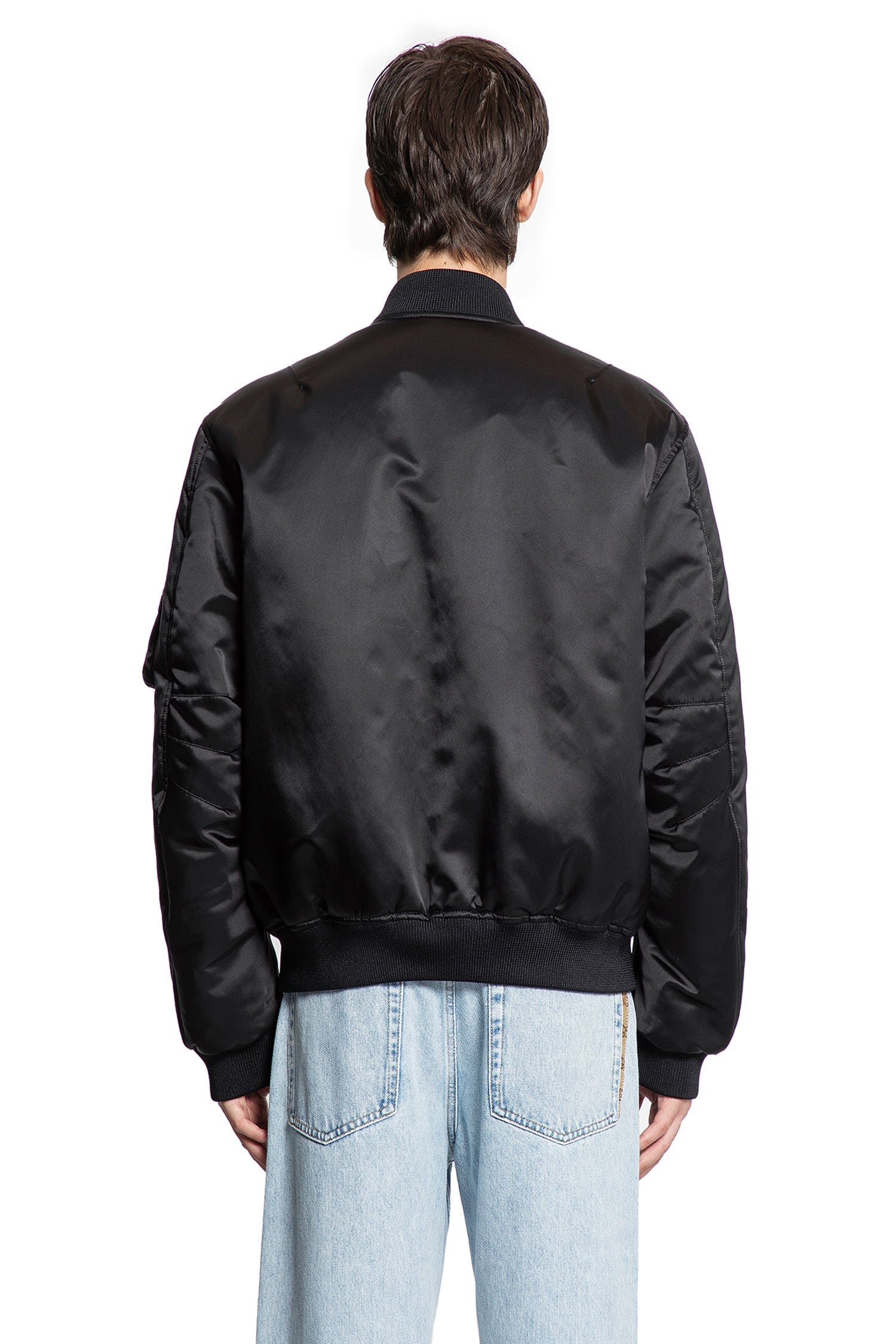 Heavy Nylon Canvas Bomber - Antonioli.eu