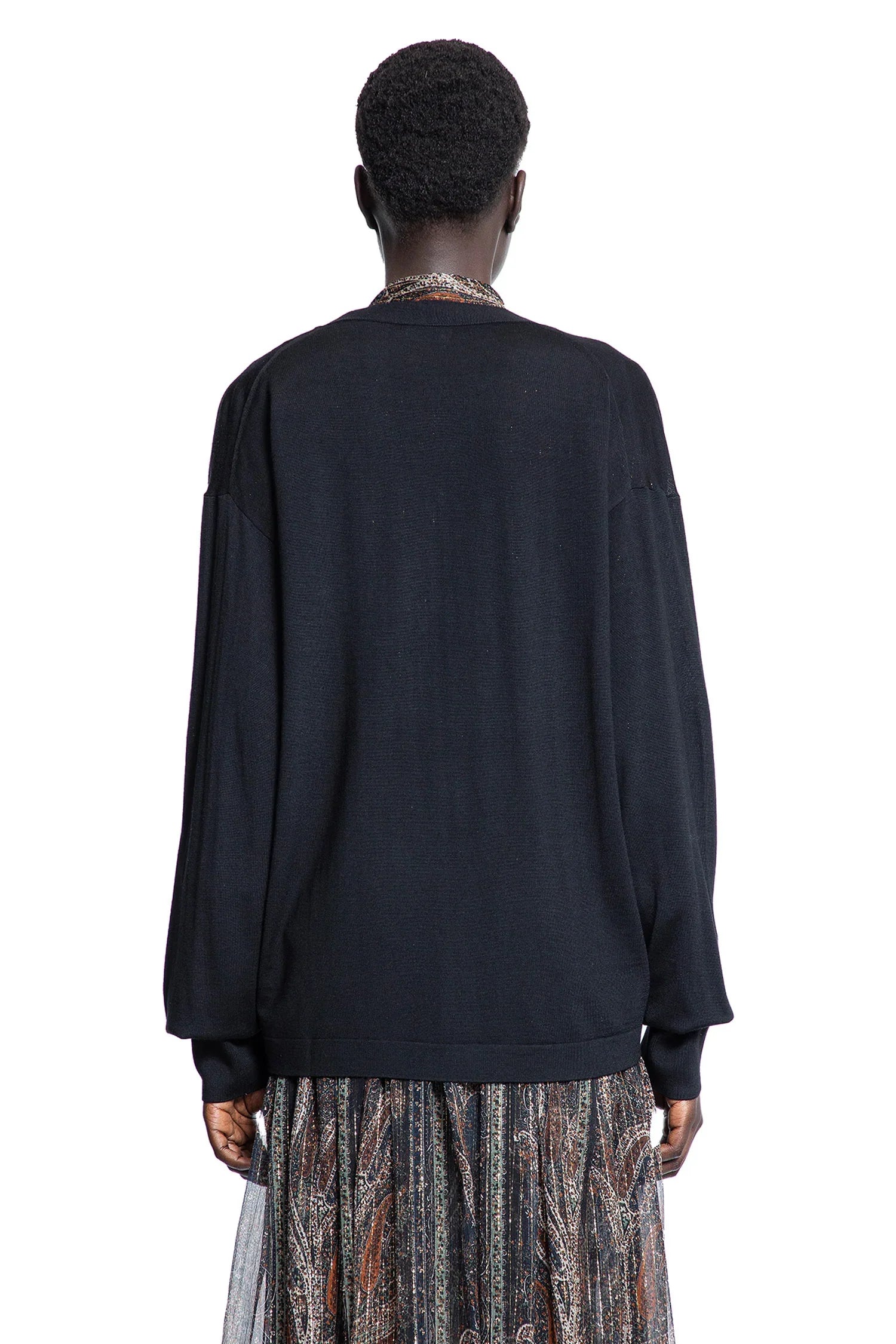 Oversized Cardigan in Wool - Antonioli.eu
