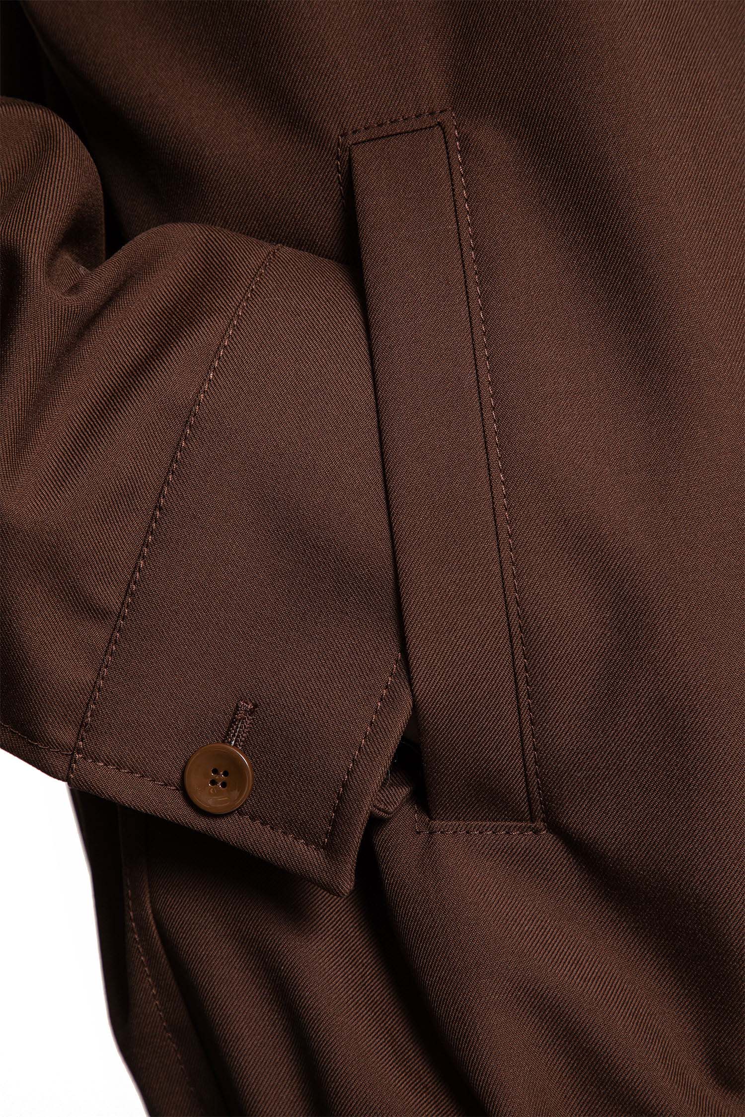 Logo Wool Twill Jacket
