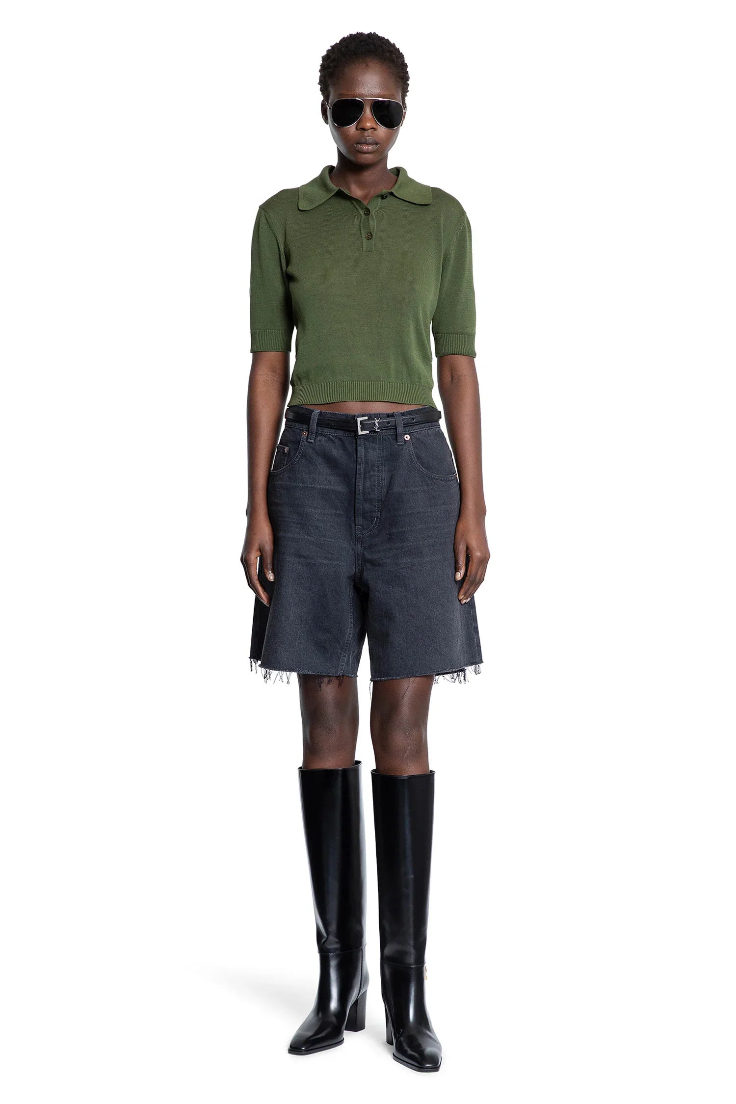 Bermuda Shorts in Denim - Antonioli.eu