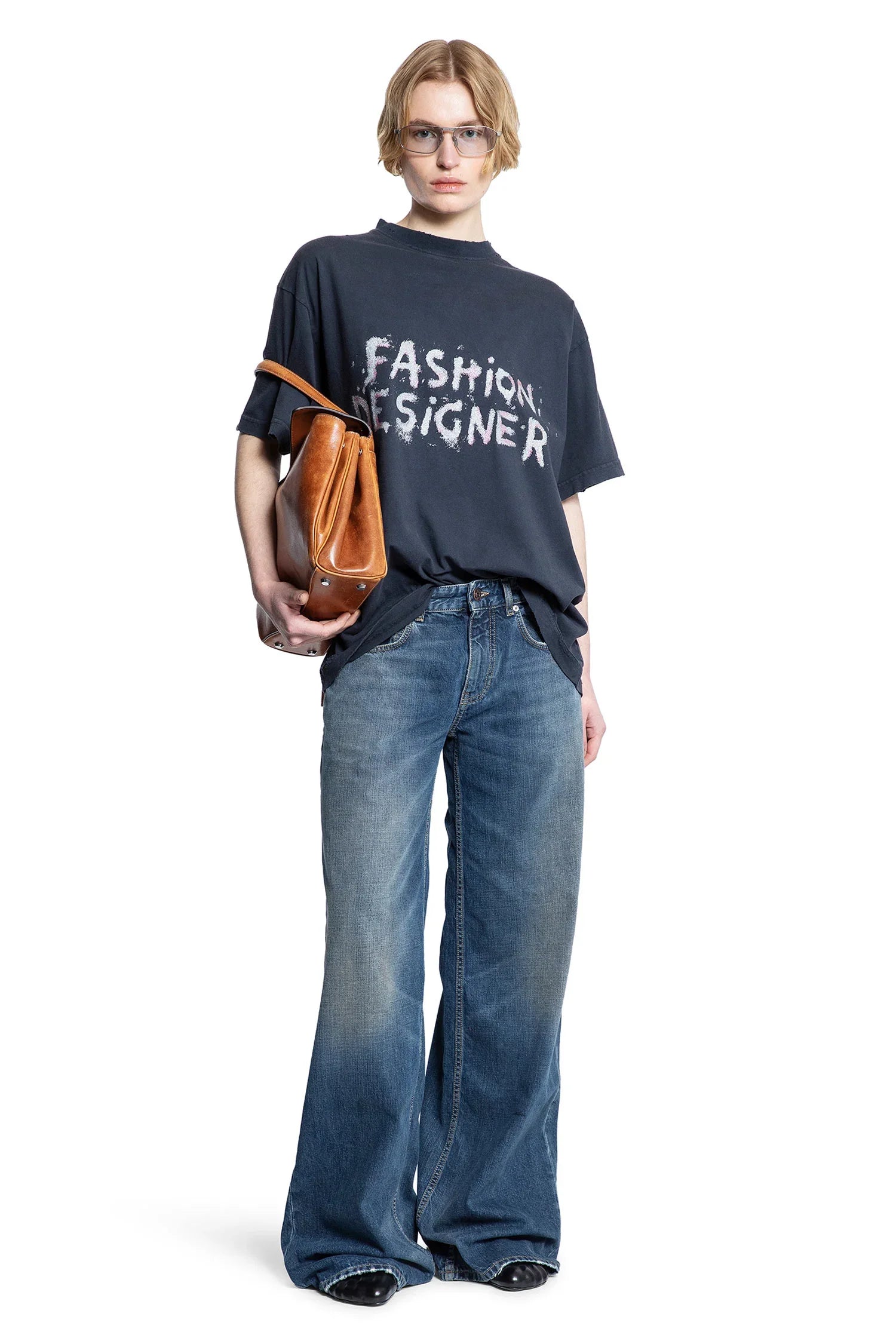 Wide Leg Baggy Jeans - Antonioli.eu