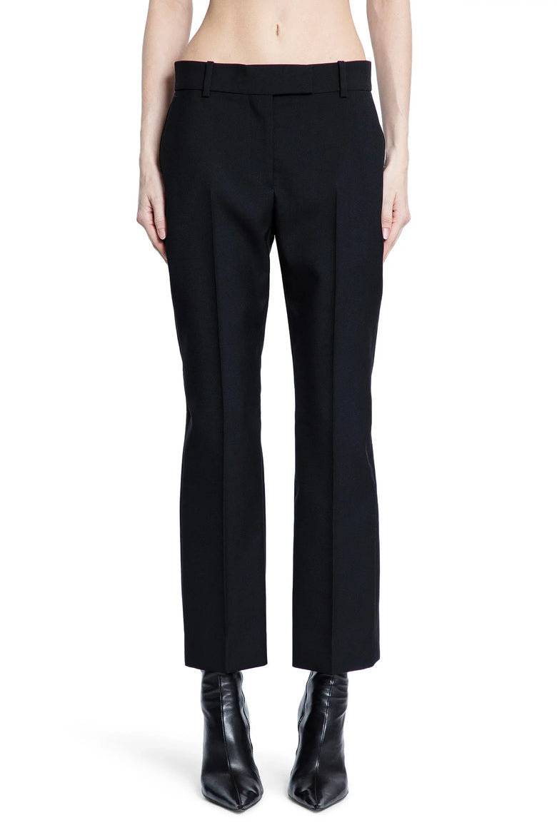 Kickback Wool Gabardine Trousers - Antonioli.eu