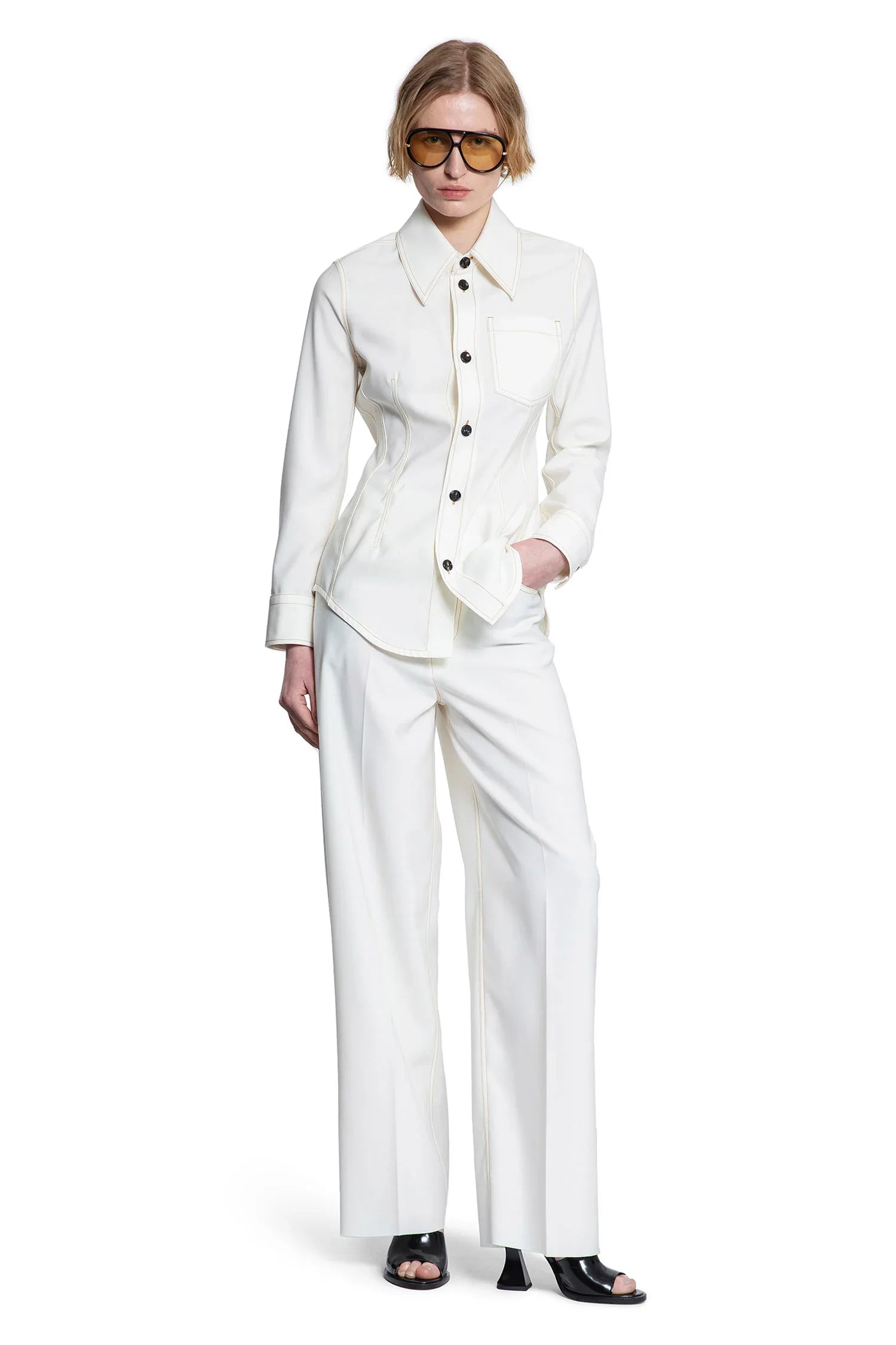 Travel Light Wool Trousers - Antonioli.eu