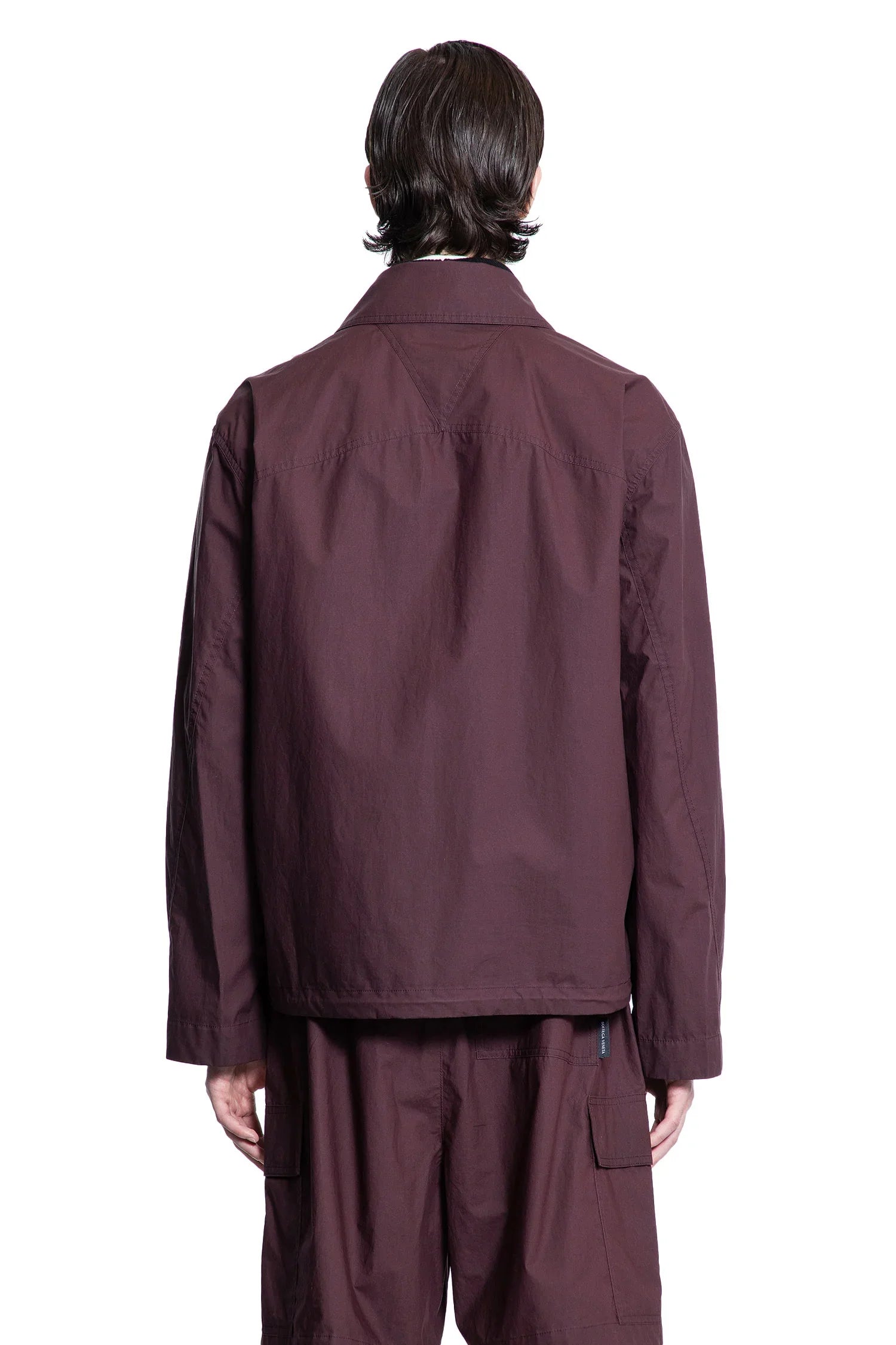 Resinated Cotton Blouson - Antonioli.eu
