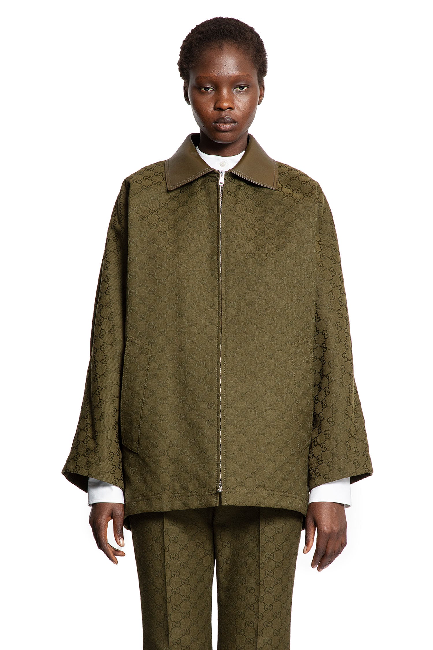 GG Canvas jacket - Antonioli.eu