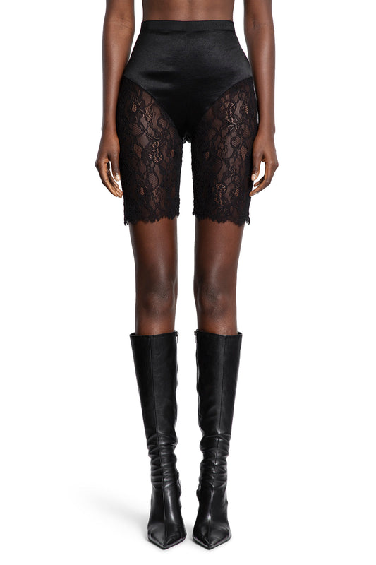 Biker Shorts in Lace and Satin - Antonioli.eu