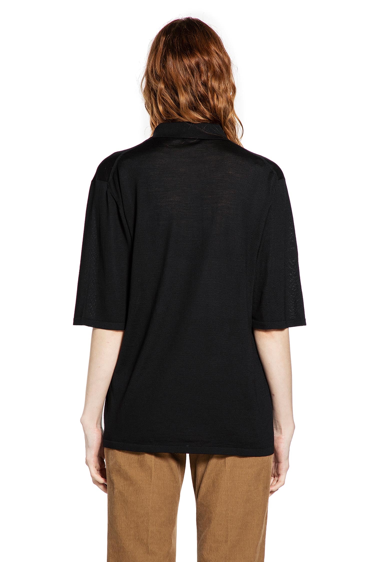 Wool Pocket Polo