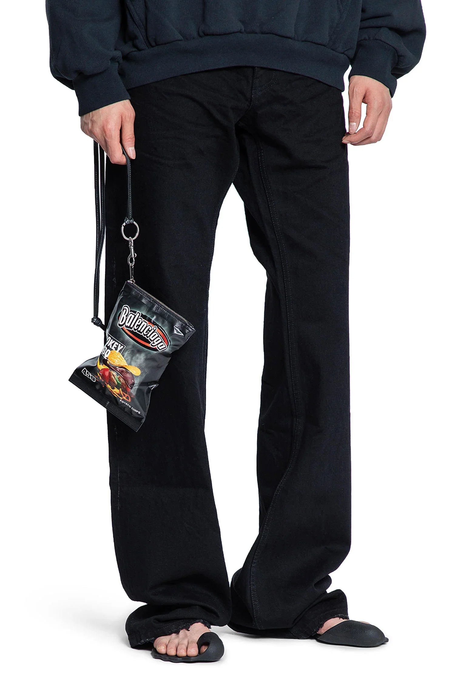 BALENCIAGA MAN BLACK TECH ACCESSORIES - Antonioli.eu