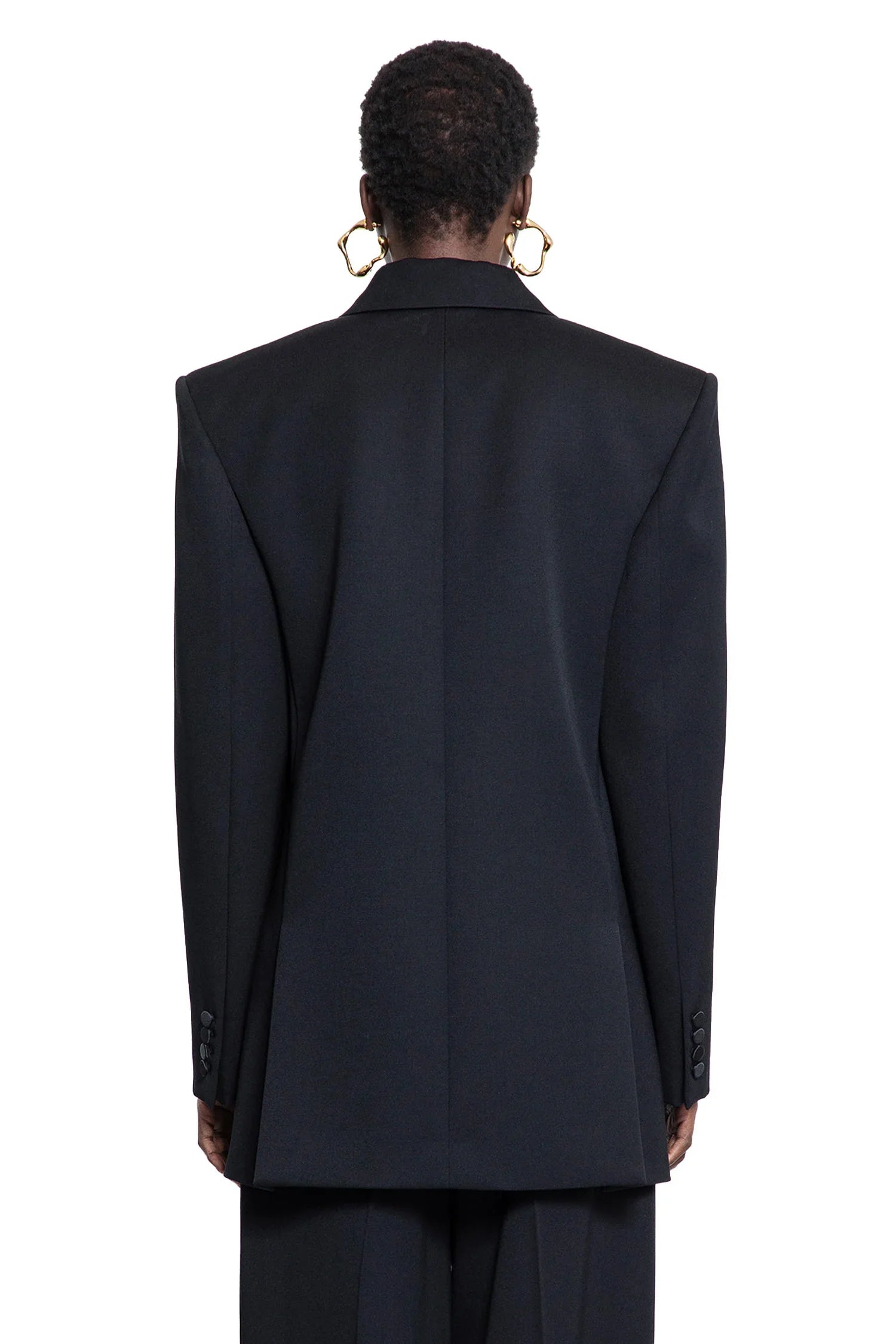 Tuxedo blazer in Grain de Poudre - Antonioli.eu