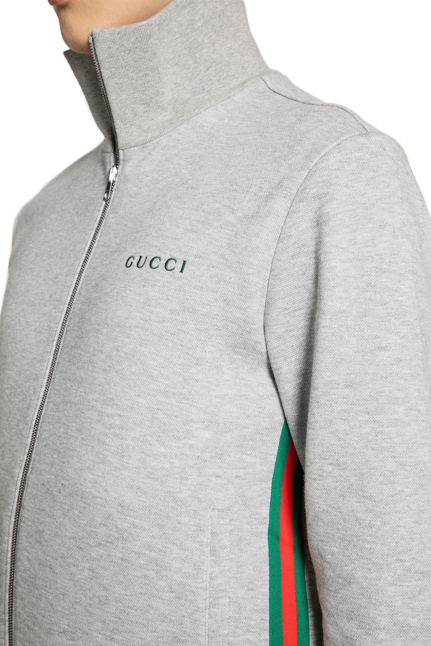 GUCCI MAN GREY SWEATSHIRTS