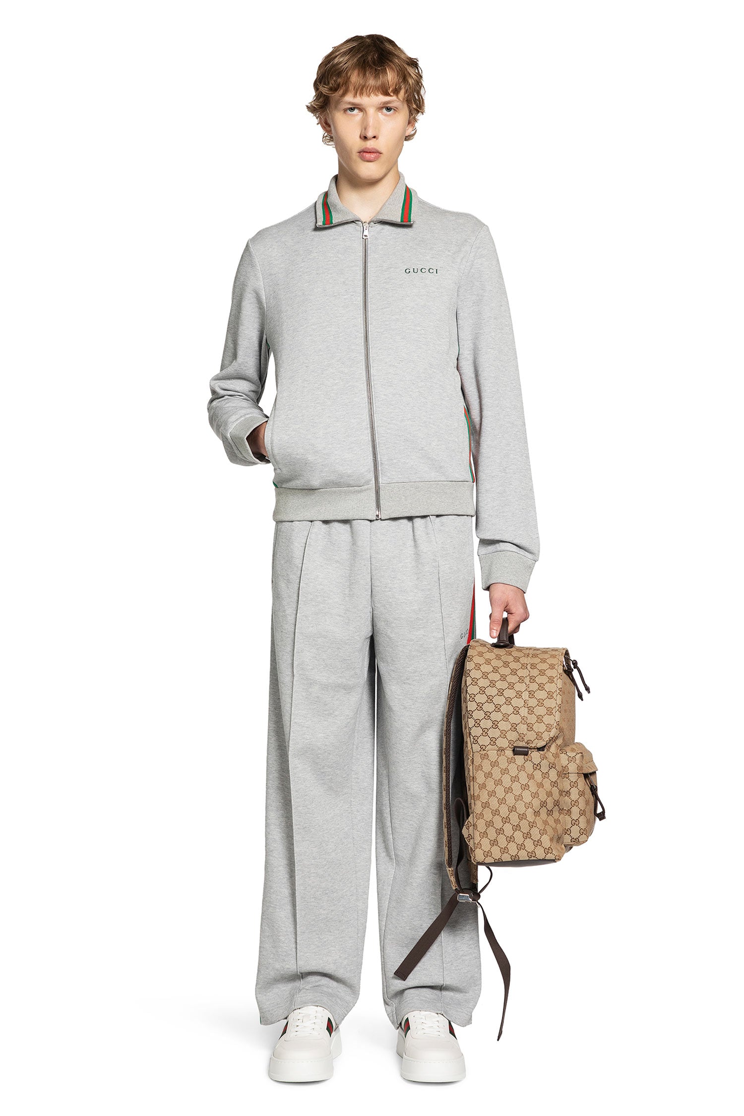 GUCCI MAN GREY SWEATSHIRTS