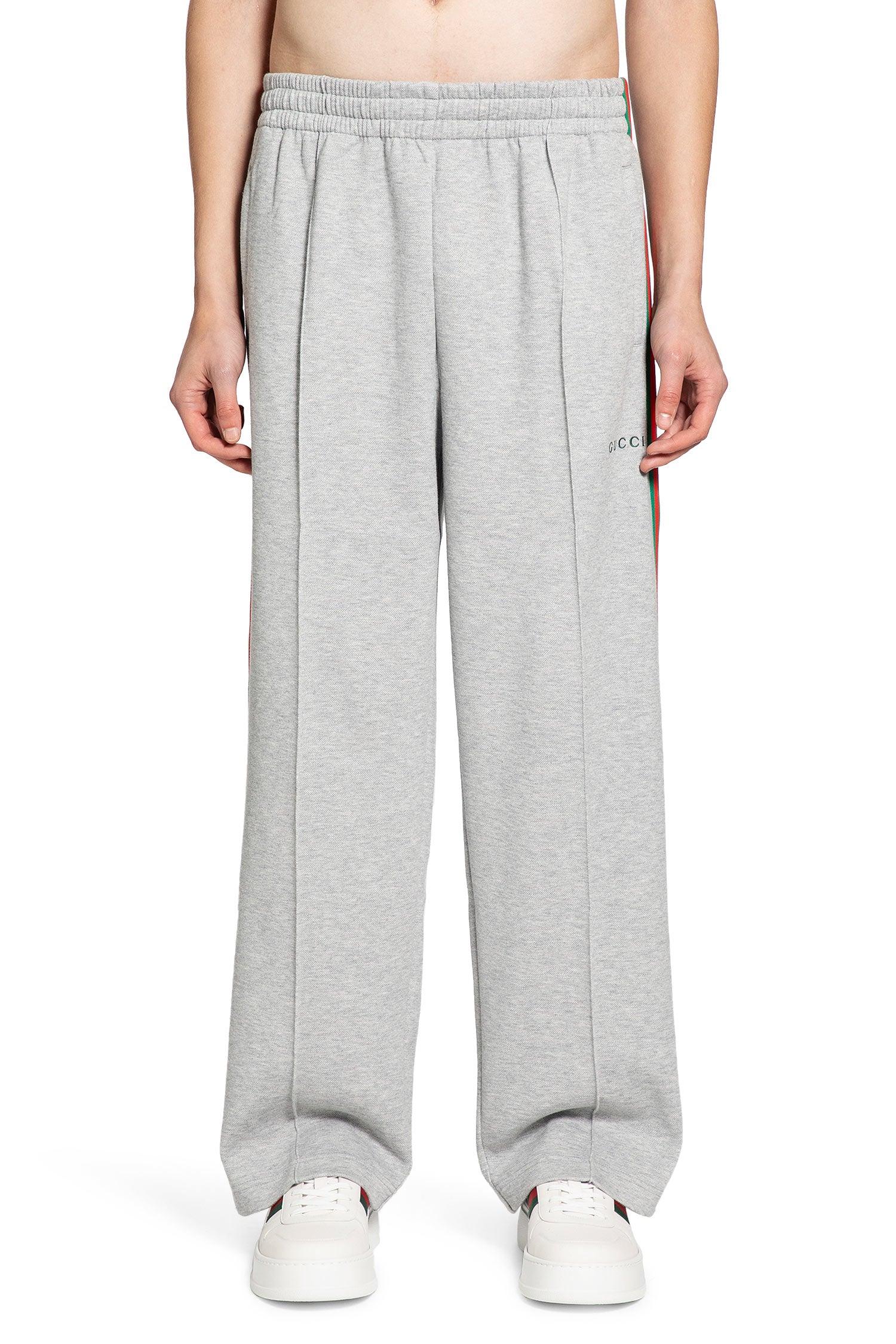 GUCCI MAN GREY TROUSERS