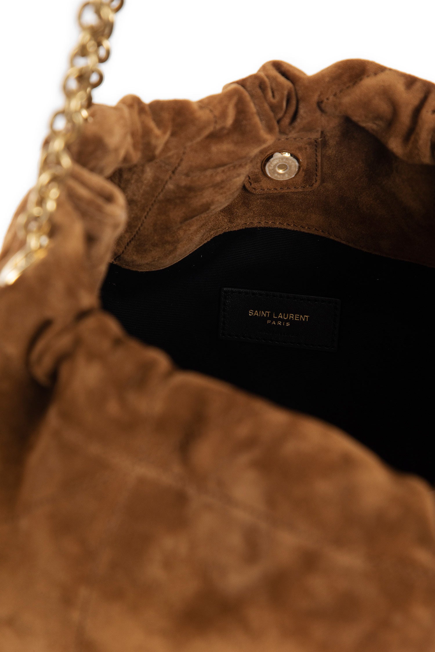 Jamie Large Pochon in Suede