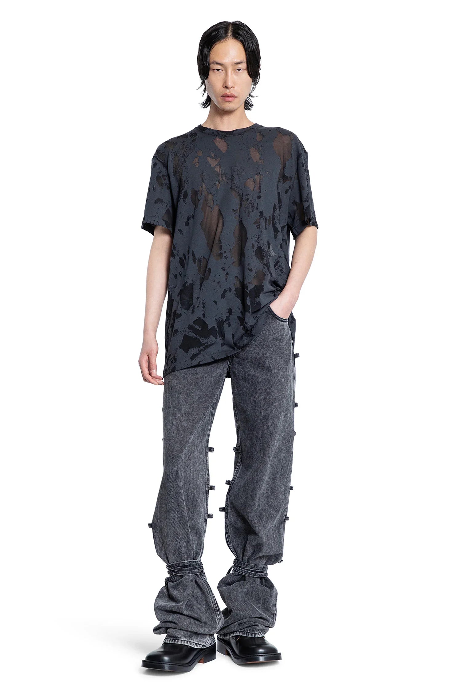 Logo Devoré T-Shirt - Antonioli.eu
