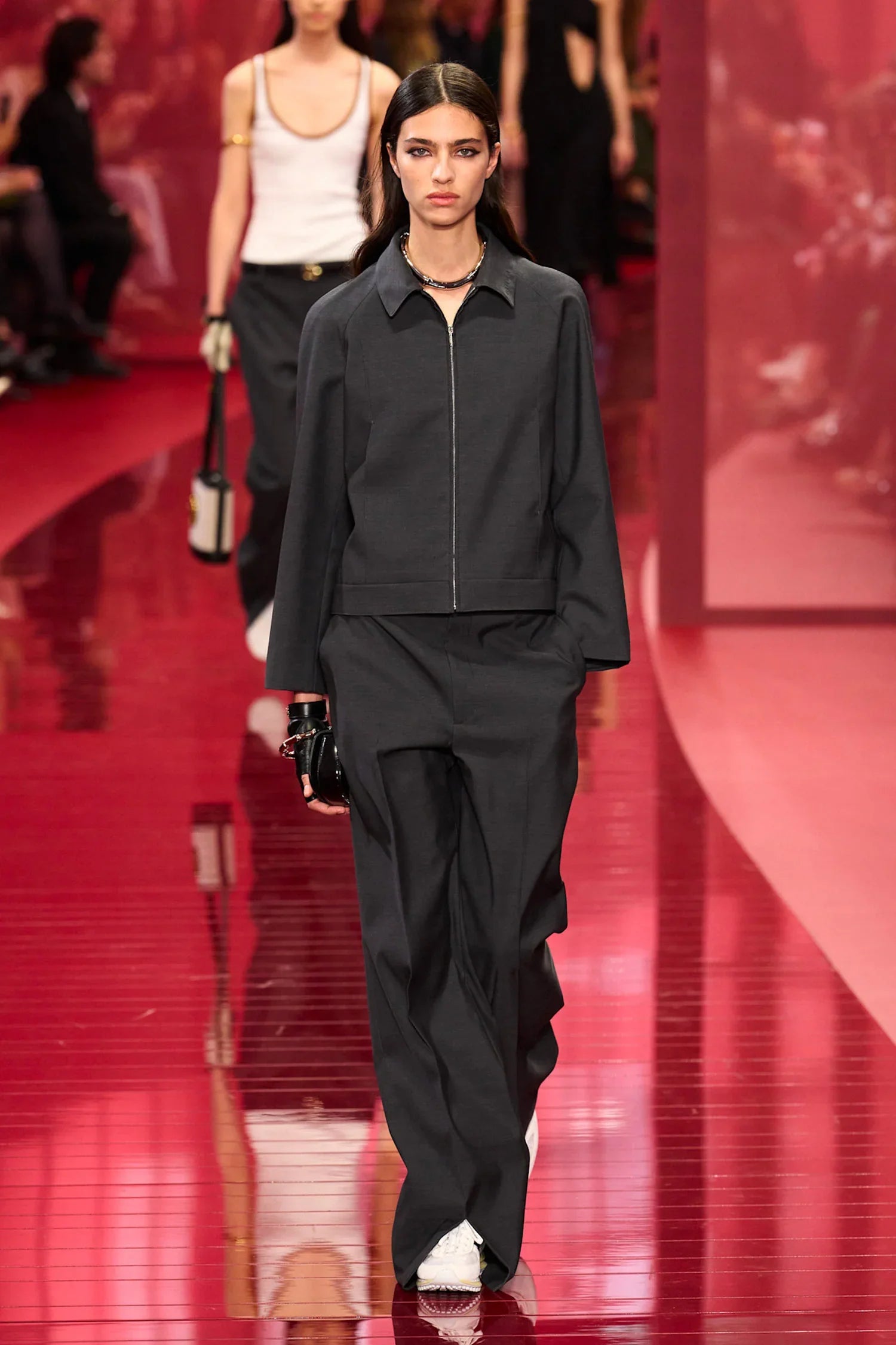 Flared tailored Trousers - Antonioli.eu